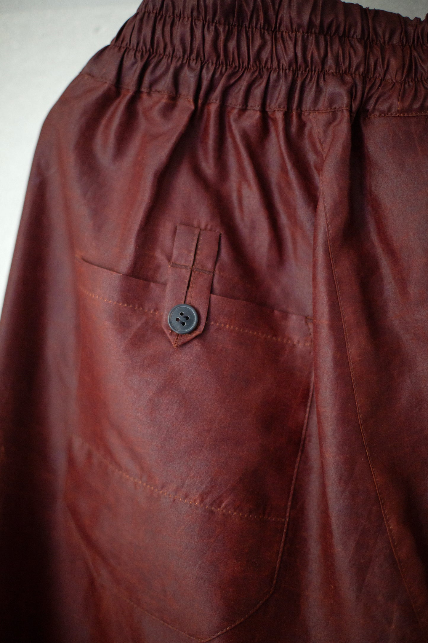TROUSERS#88 - SHULIANG SILK OXBLOOD