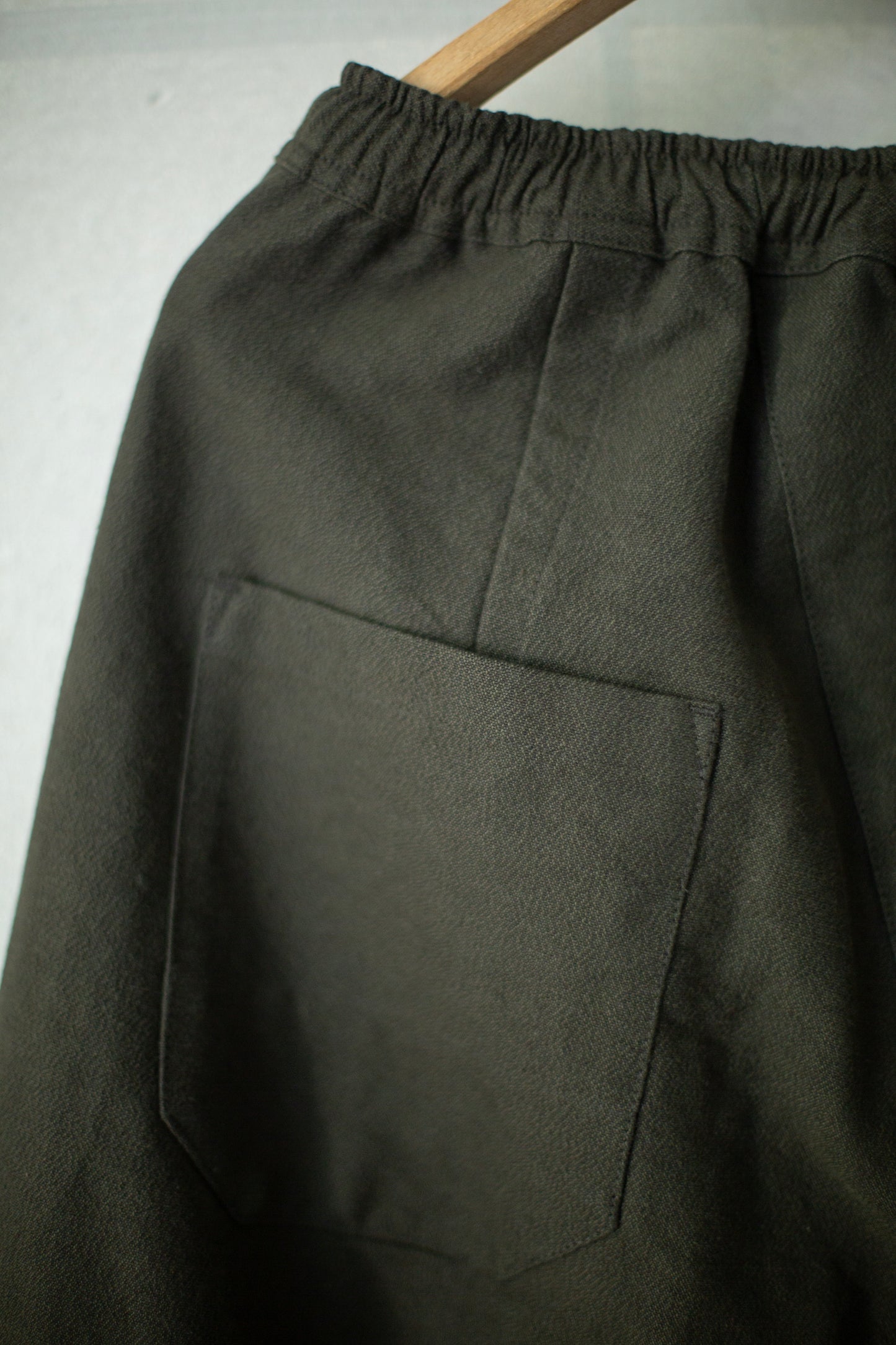 TROUSERS#89 - ANTIQUE COTTON CLOTH FOREST