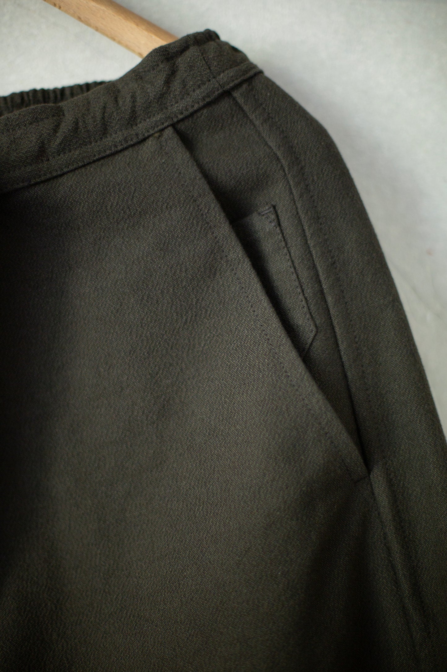 TROUSERS#89 - ANTIQUE COTTON CLOTH FOREST