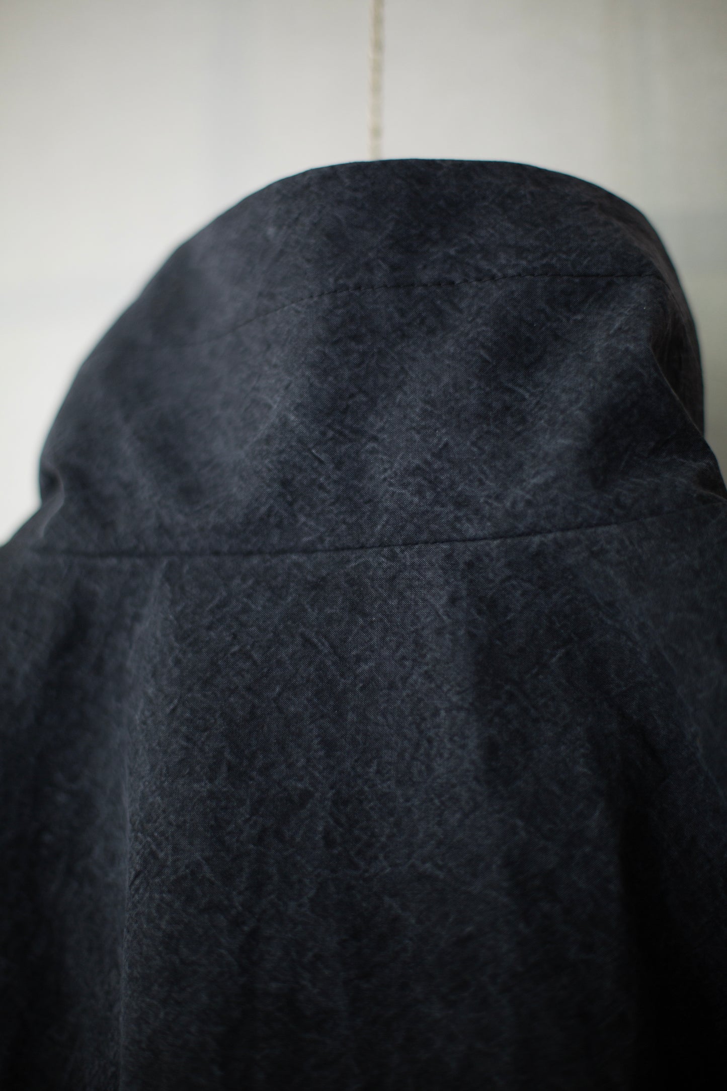 JACKET#61 - TIME WASHED CANVAS BLACK