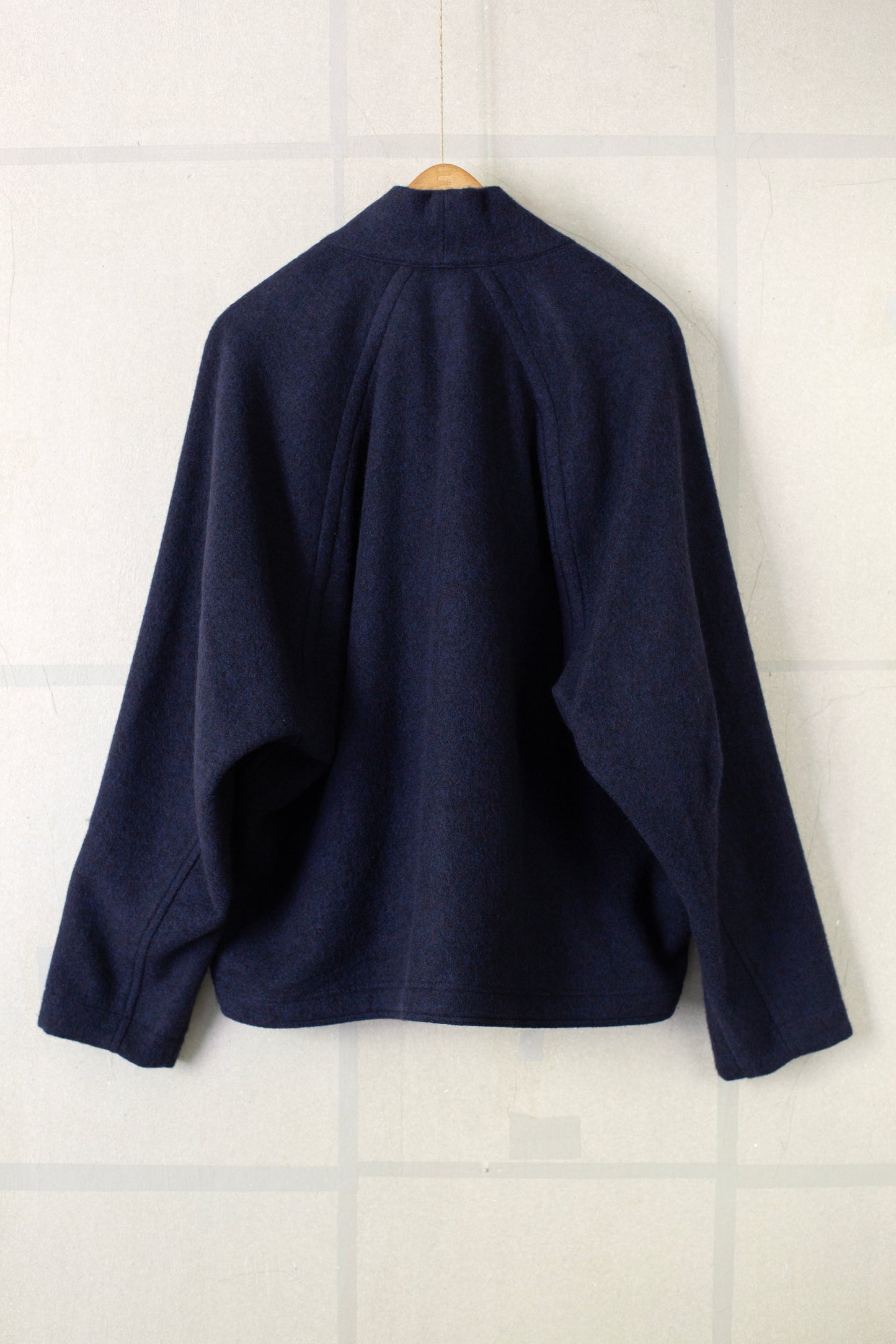 SWEAT#65 - BRUSHED ALPACA WOOL MIDNIGHT