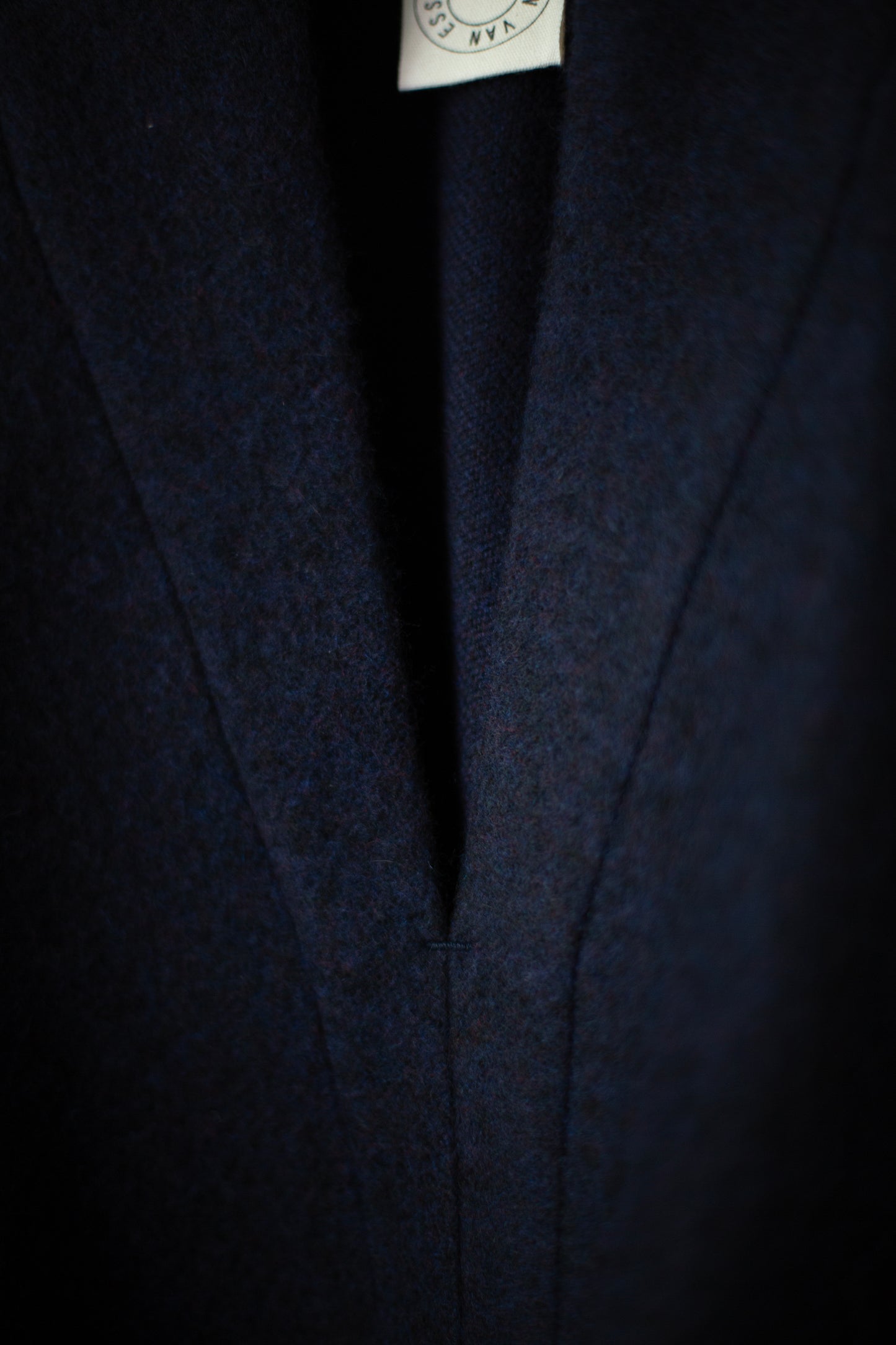 SWEAT#65 - BRUSHED ALPACA WOOL MIDNIGHT