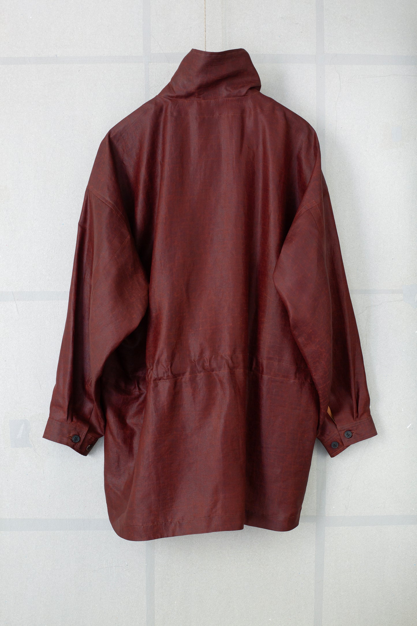 SHIRT#110 - SHULIANG SILK OXBLOOD