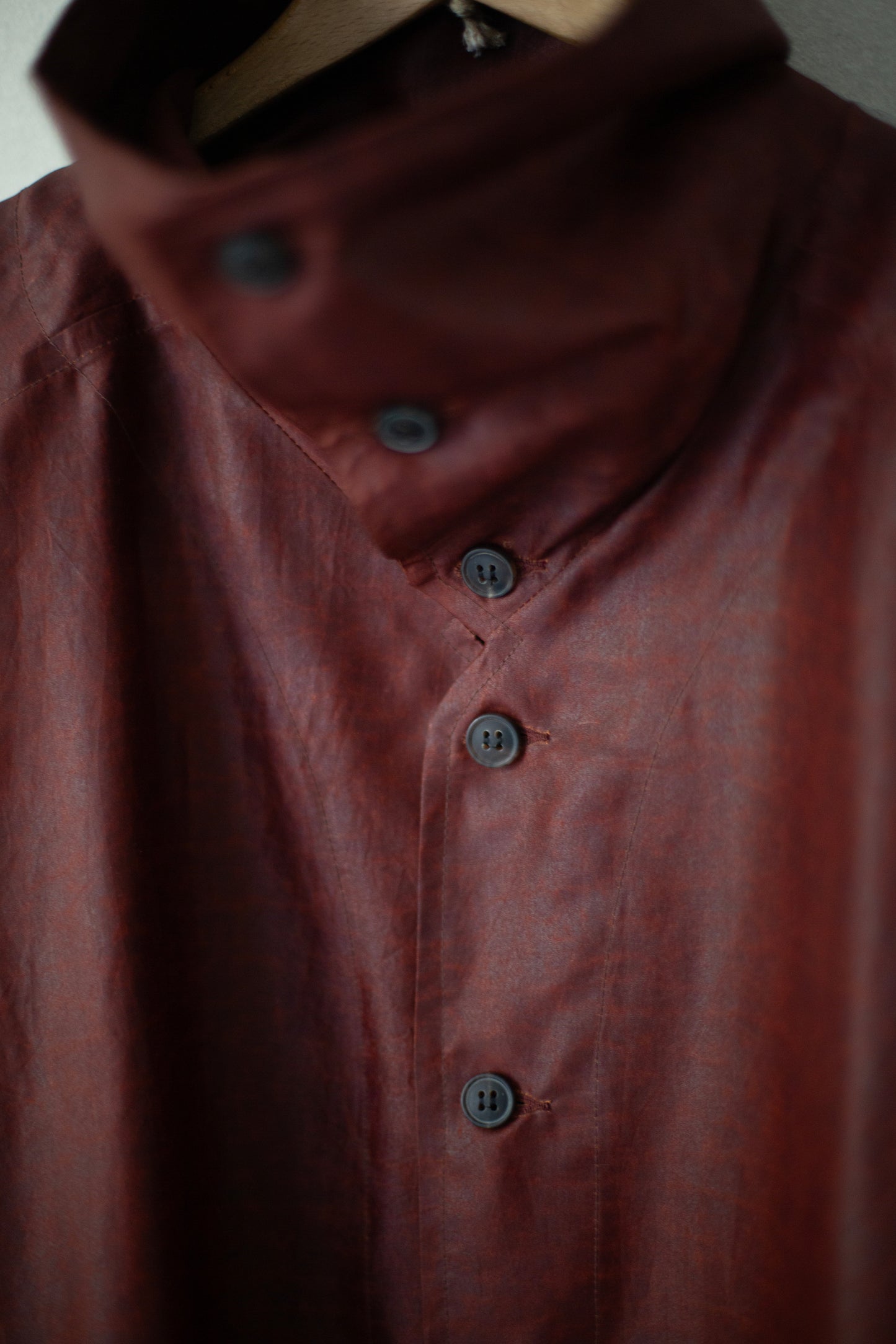 SHIRT#110 - SHULIANG SILK OXBLOOD