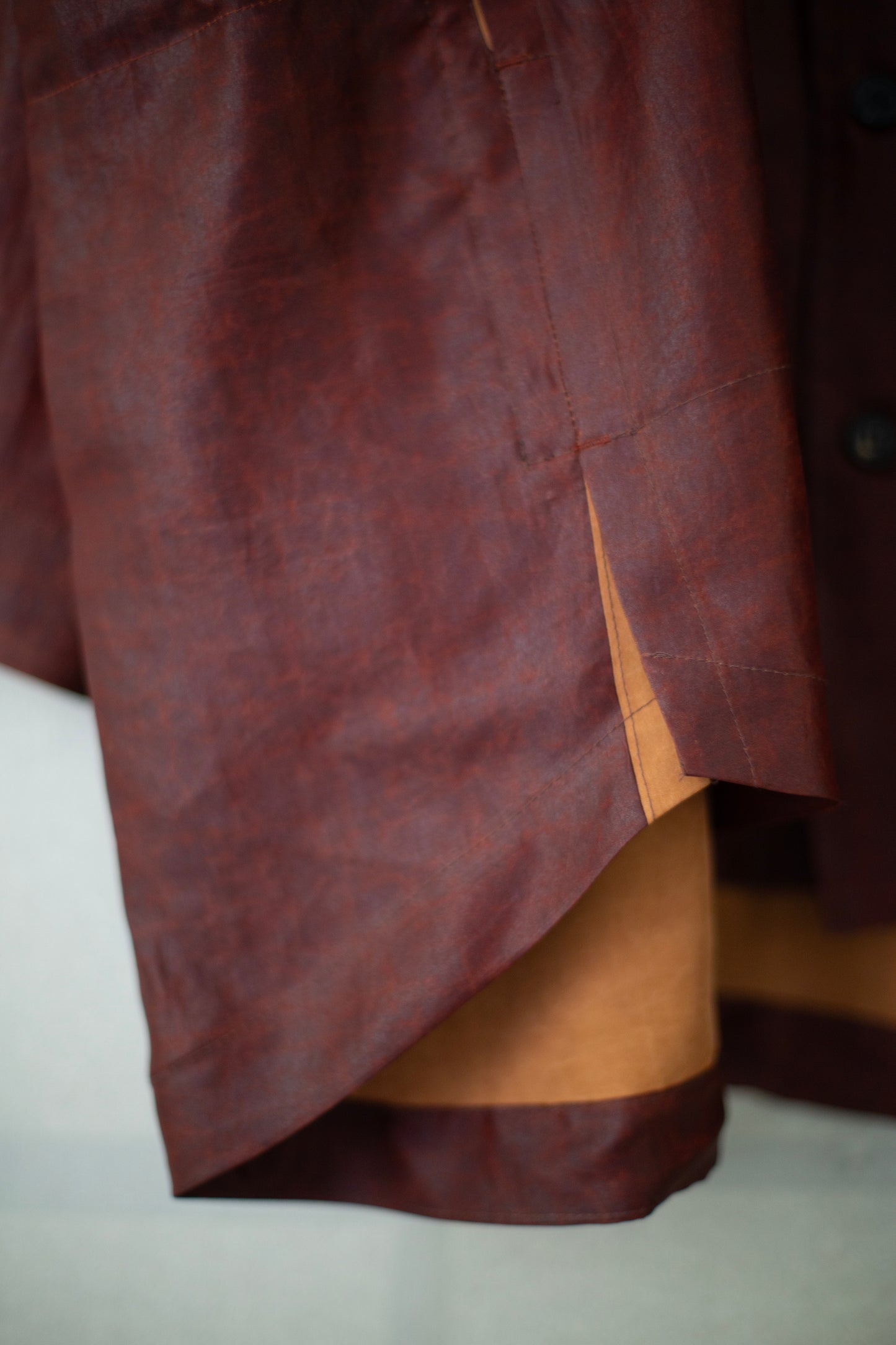 SHIRT#110 - SHULIANG SILK OXBLOOD