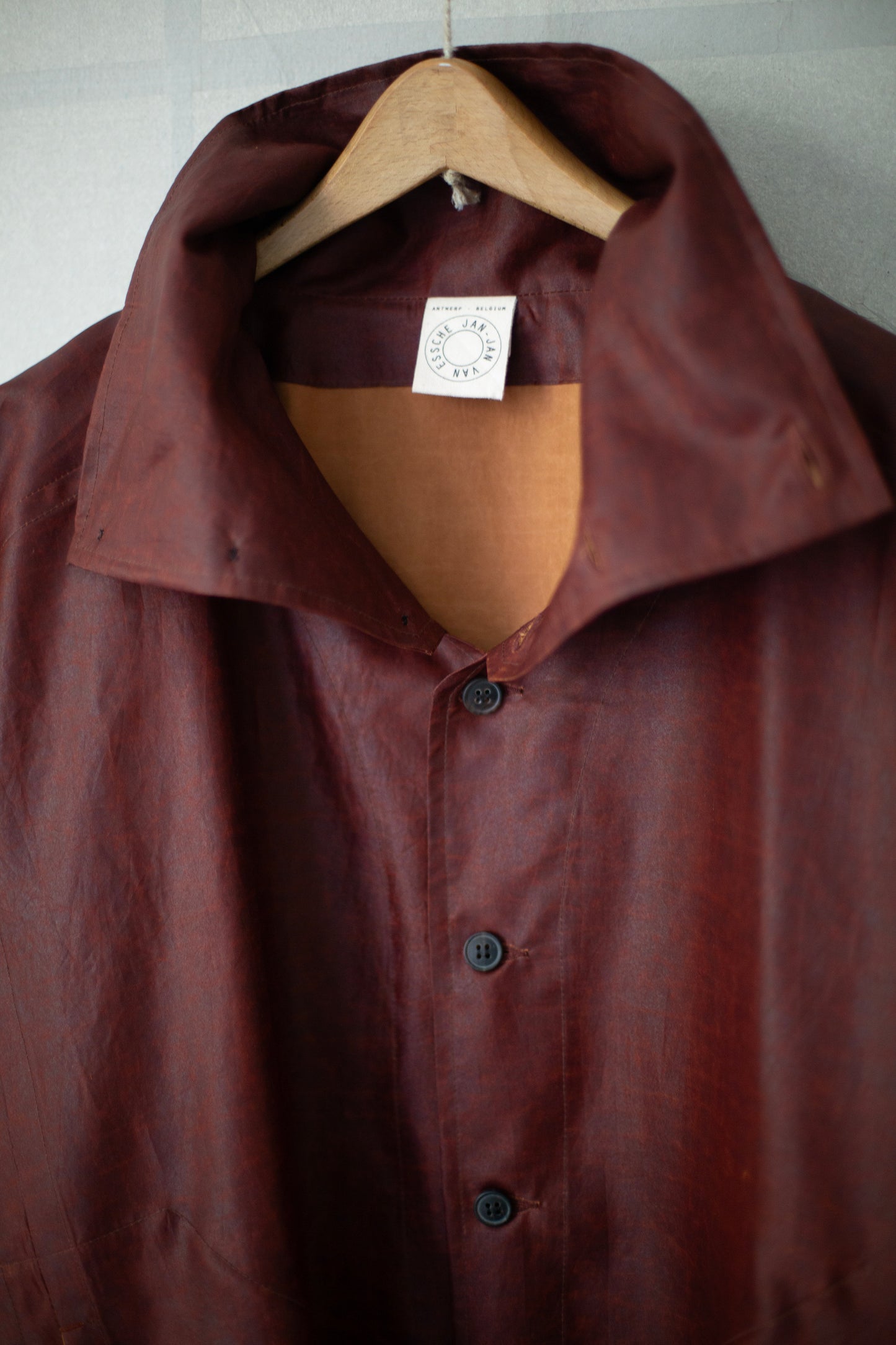 SHIRT#110 - SHULIANG SILK OXBLOOD