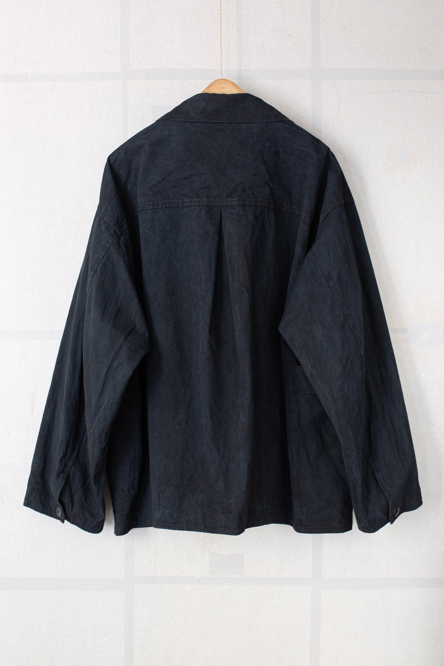 Meeting Jacket in Indigo & Sumi Natural Dye