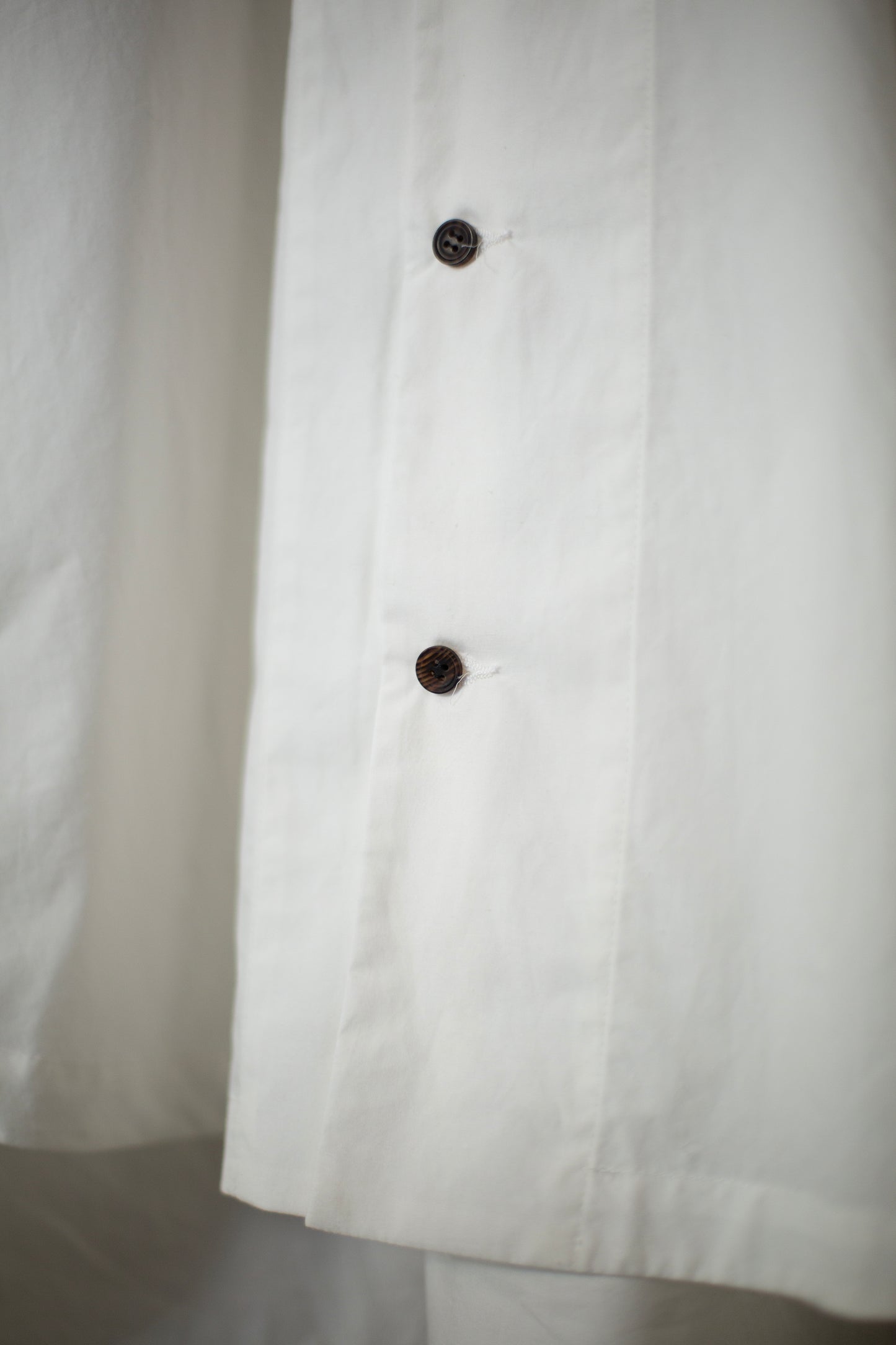 SHIRT#104 - COTTON HEMP POPLIN WHITE