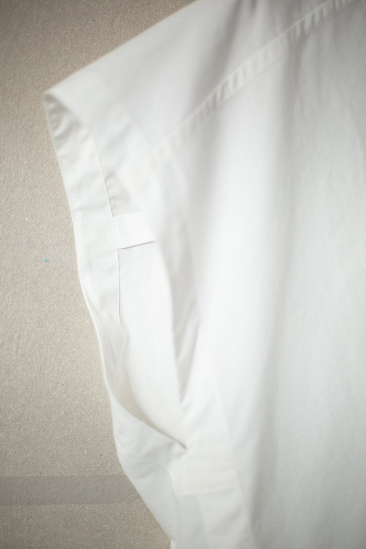 SHIRT#104 - COTTON HEMP POPLIN WHITE