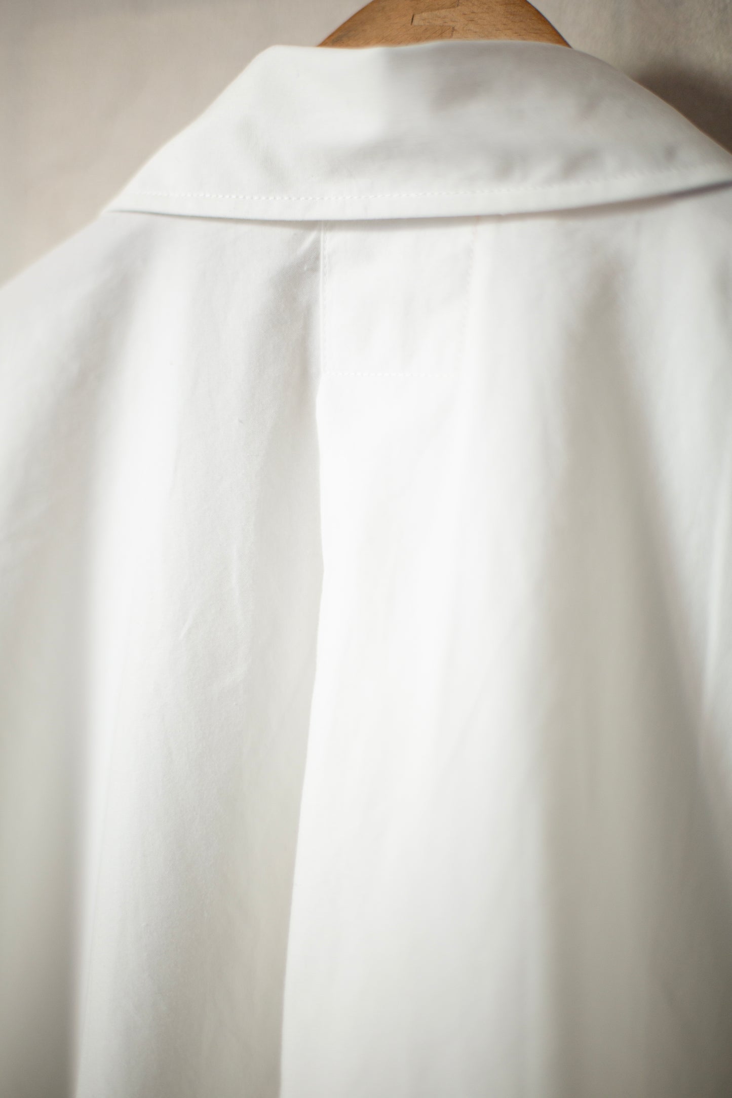 SHIRT#106 - COTTON HEMP POPLIN WHITE
