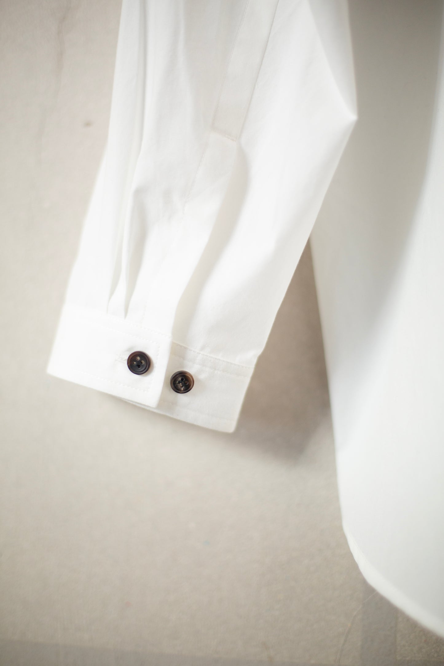 SHIRT#106 - COTTON HEMP POPLIN WHITE