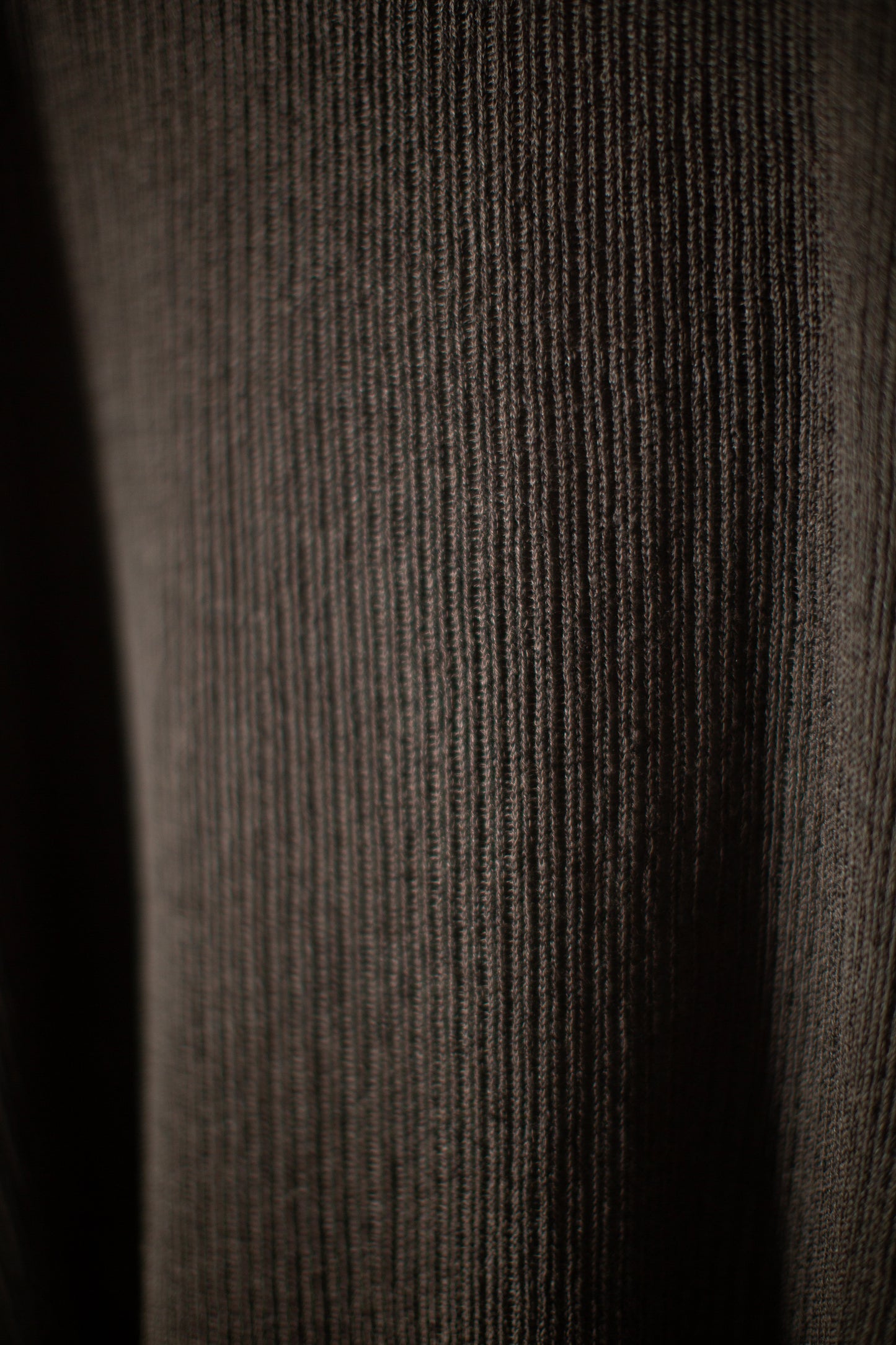 KNIT#76 - LINEN COTTON MESH BROWN