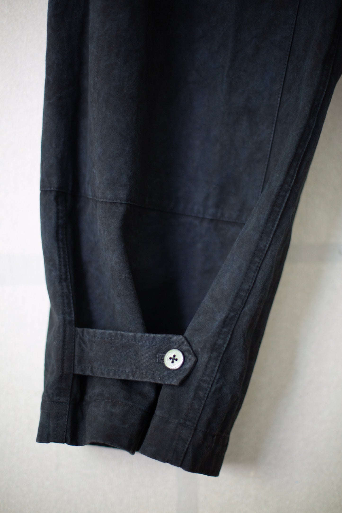 Double Knee Cargo Pants - Heavy Weight in Indigo & Sumi Natural Dye