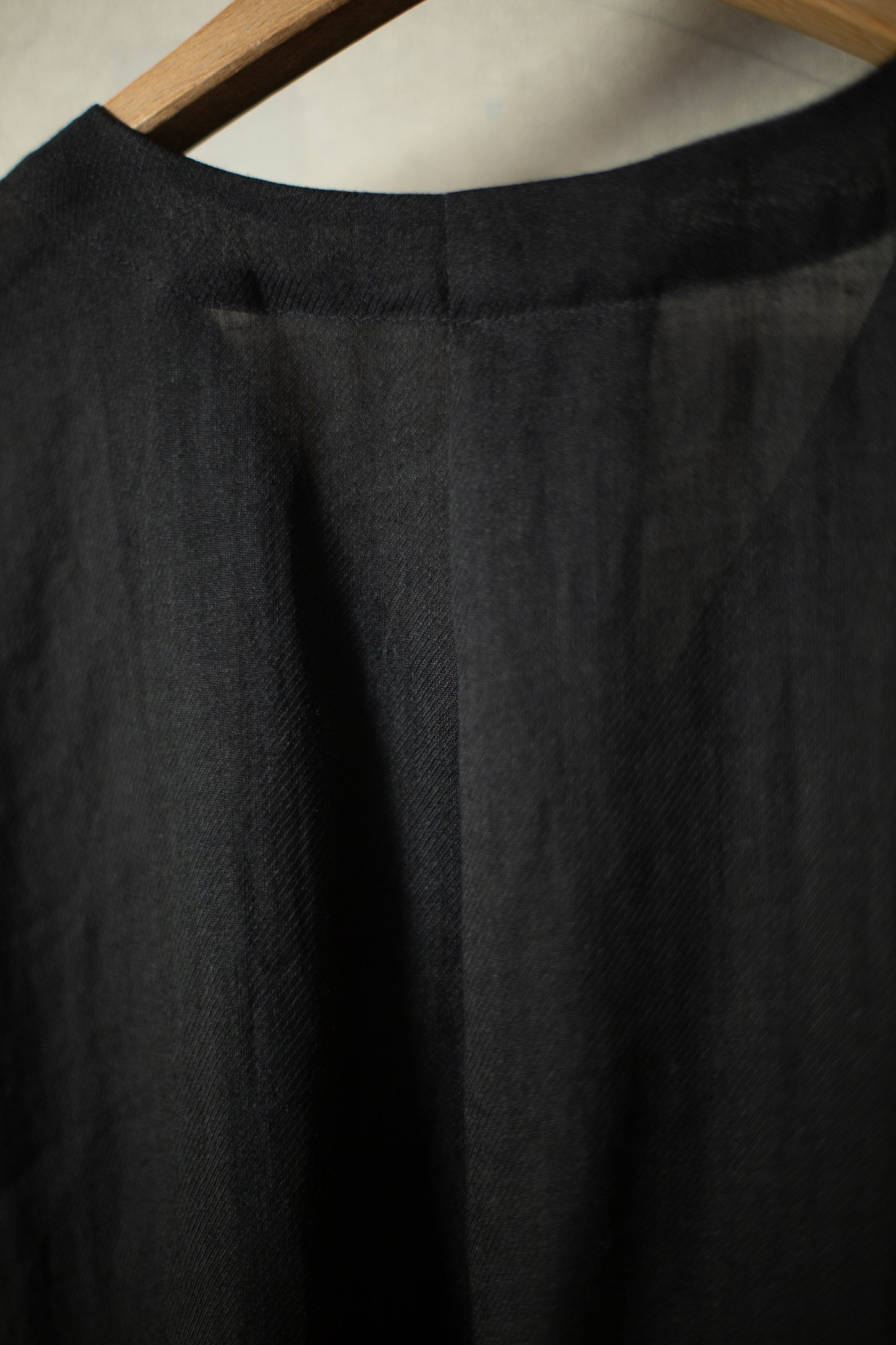 SHIRT#104 - FINE CAVALRY TWILL BLACK