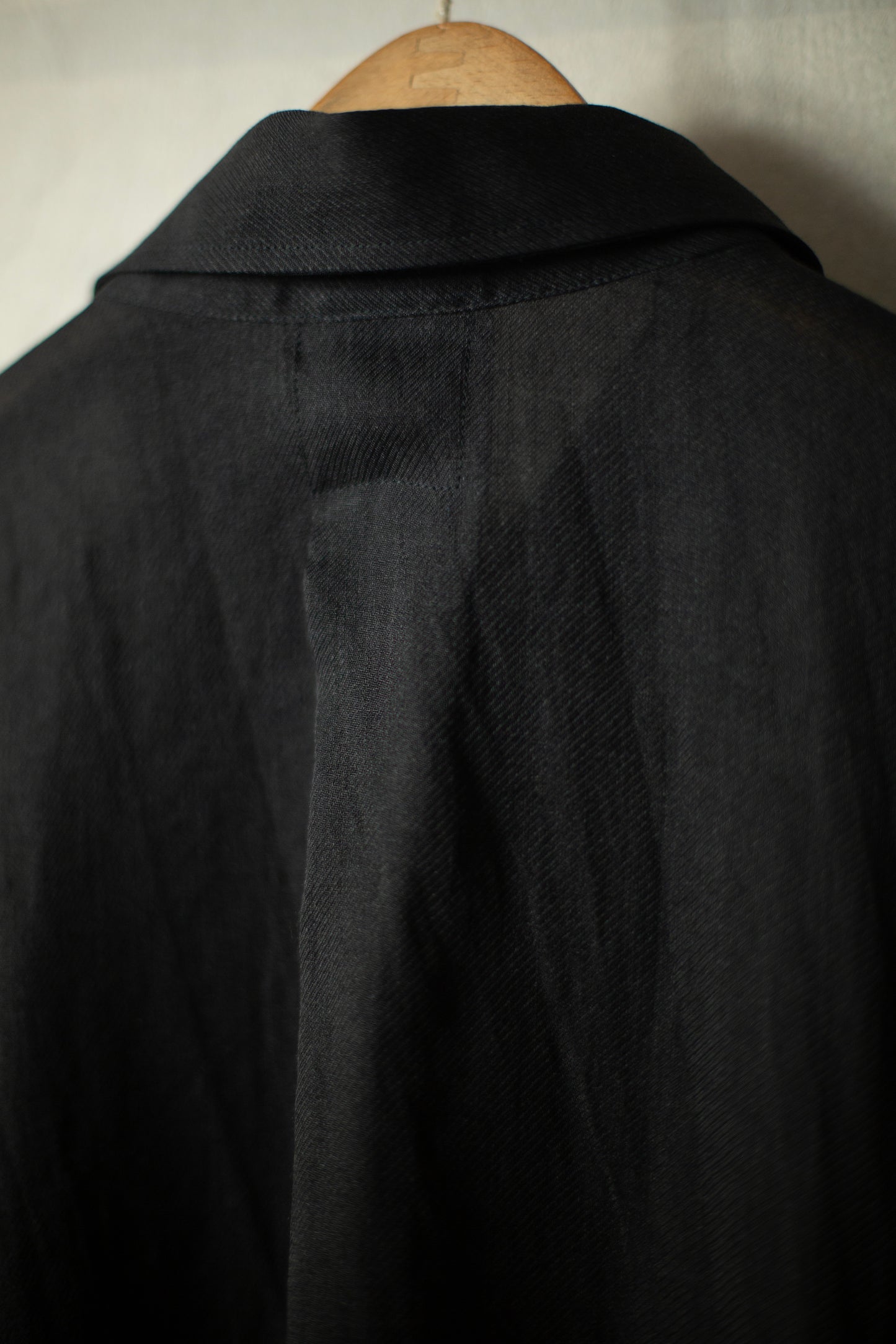 SHIRT#106 - FINE CAVALRY TWILL BLACK