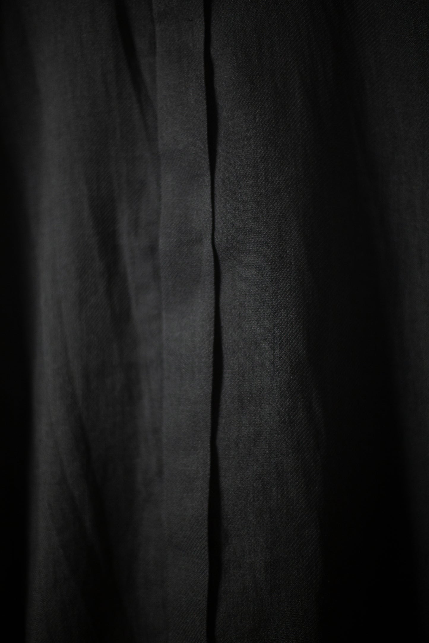 SHIRT#106 - FINE CAVALRY TWILL BLACK