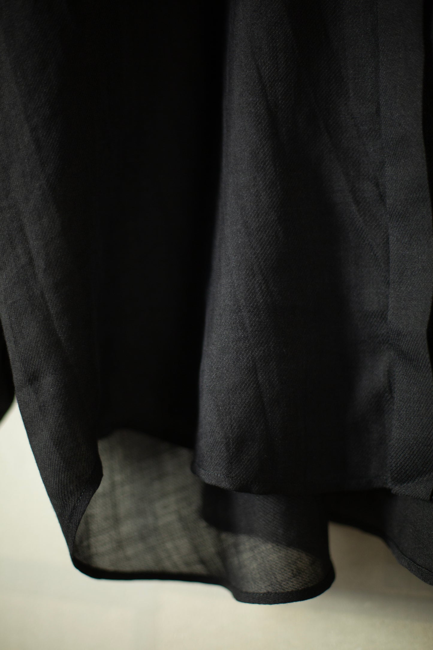 SHIRT#106 - FINE CAVALRY TWILL BLACK