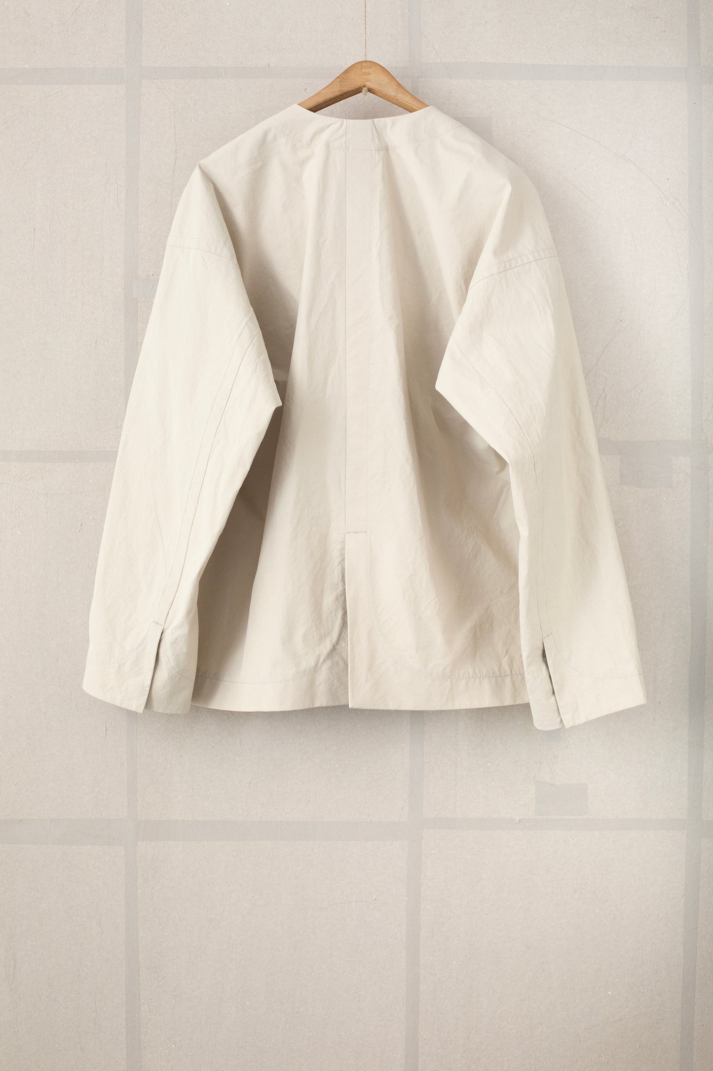 JACKET#59 - TIME WASHED CANVAS CHALK