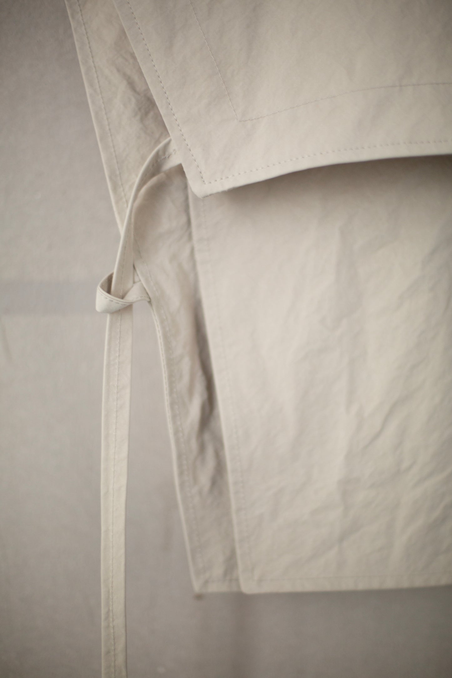 HOODPIECE#1 - TIME WASHED CANVAS CHALK