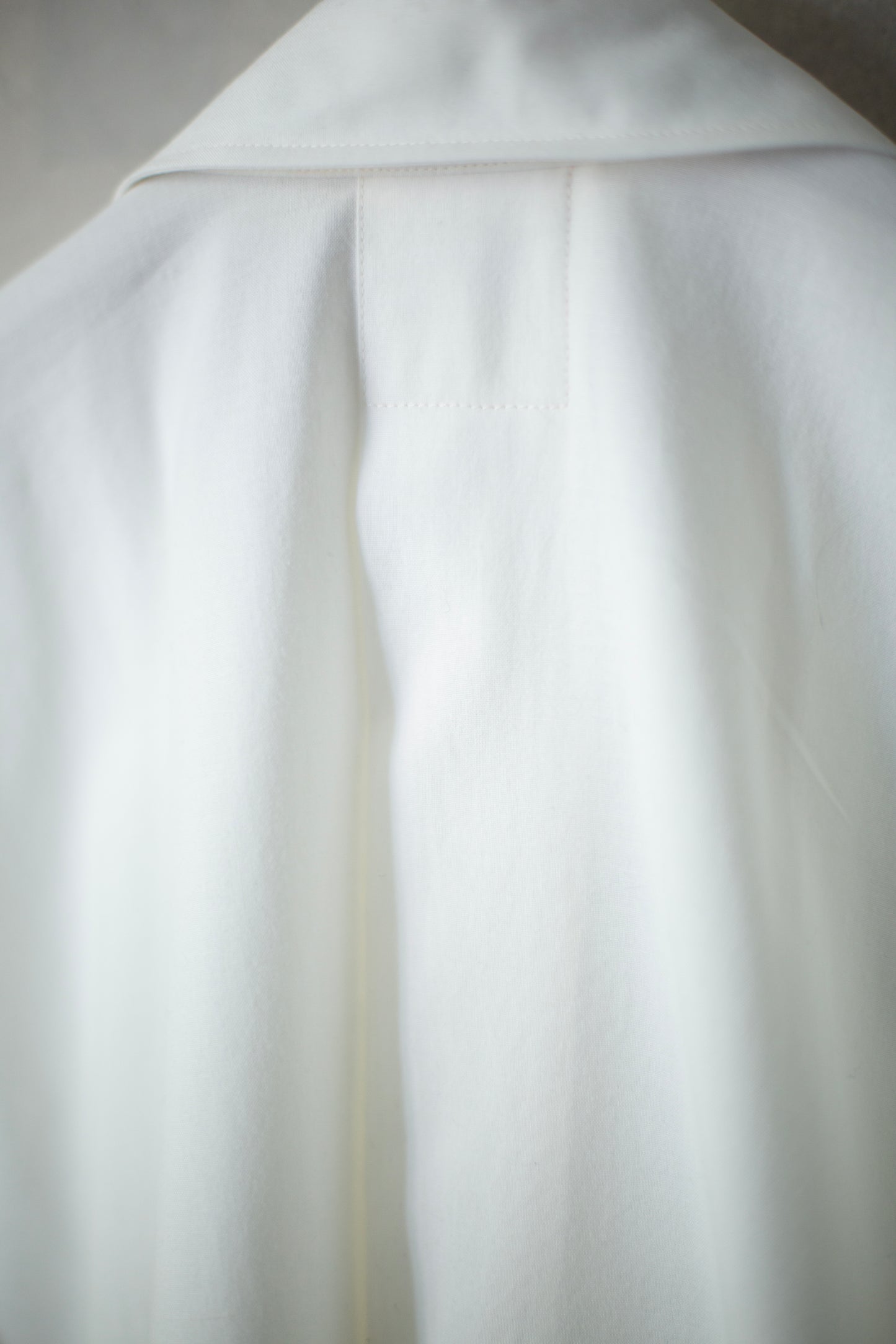 SHIRT#106 - COTTON CASHMERE POPLIN OFF WHITE