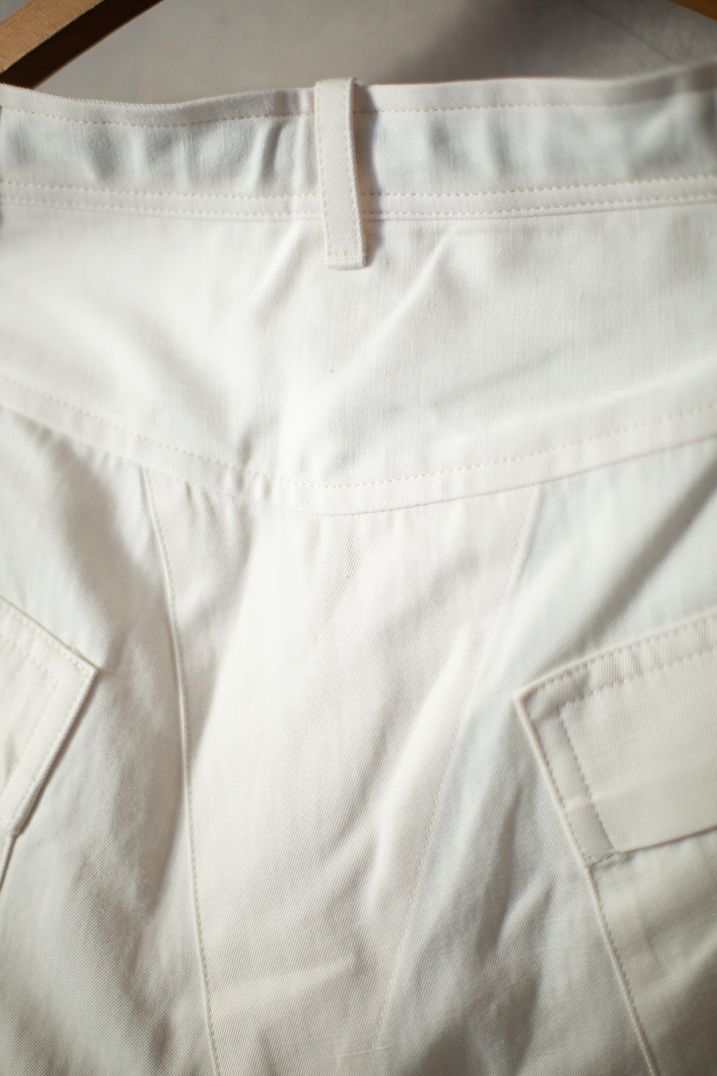 TROUSERS#75 - KINARI COTTON/HEMP DENSE TWILL