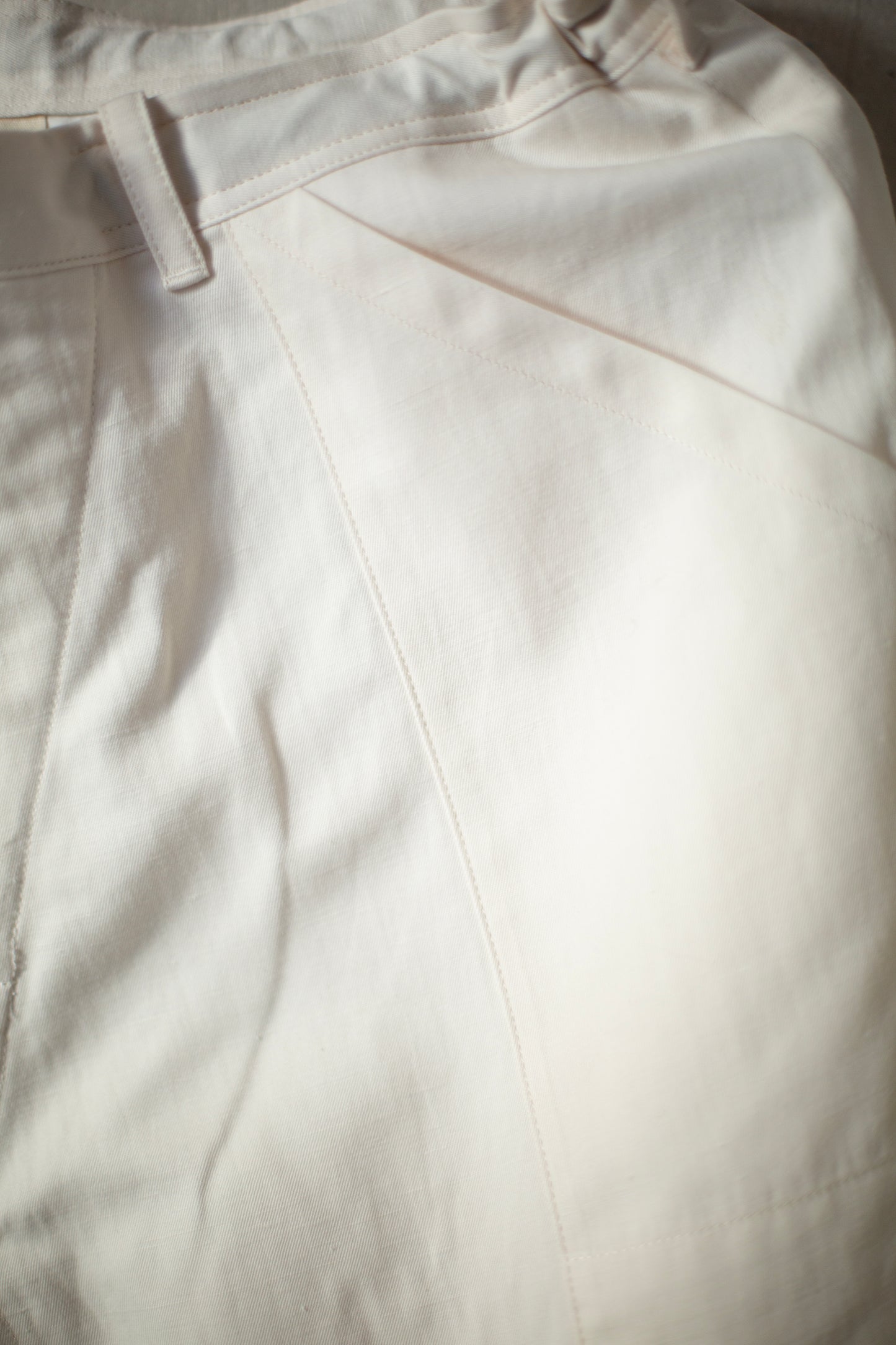 TROUSERS#75 - KINARI COTTON/HEMP DENSE TWILL