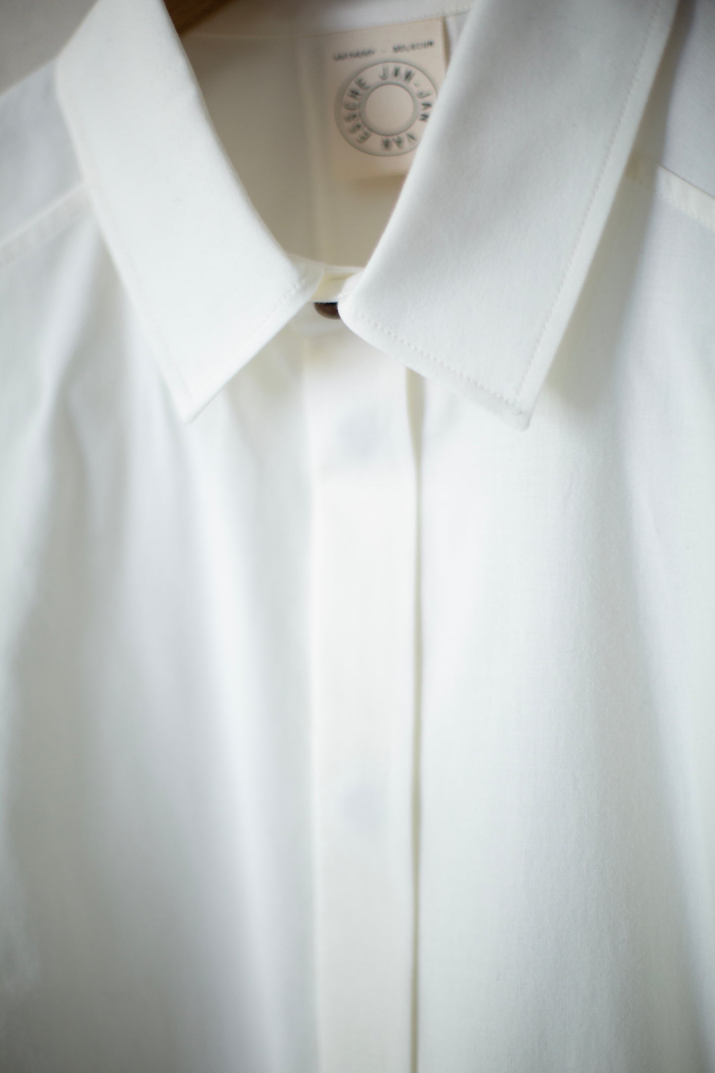 SHIRT#106 - COTTON CASHMERE POPLIN OFF WHITE