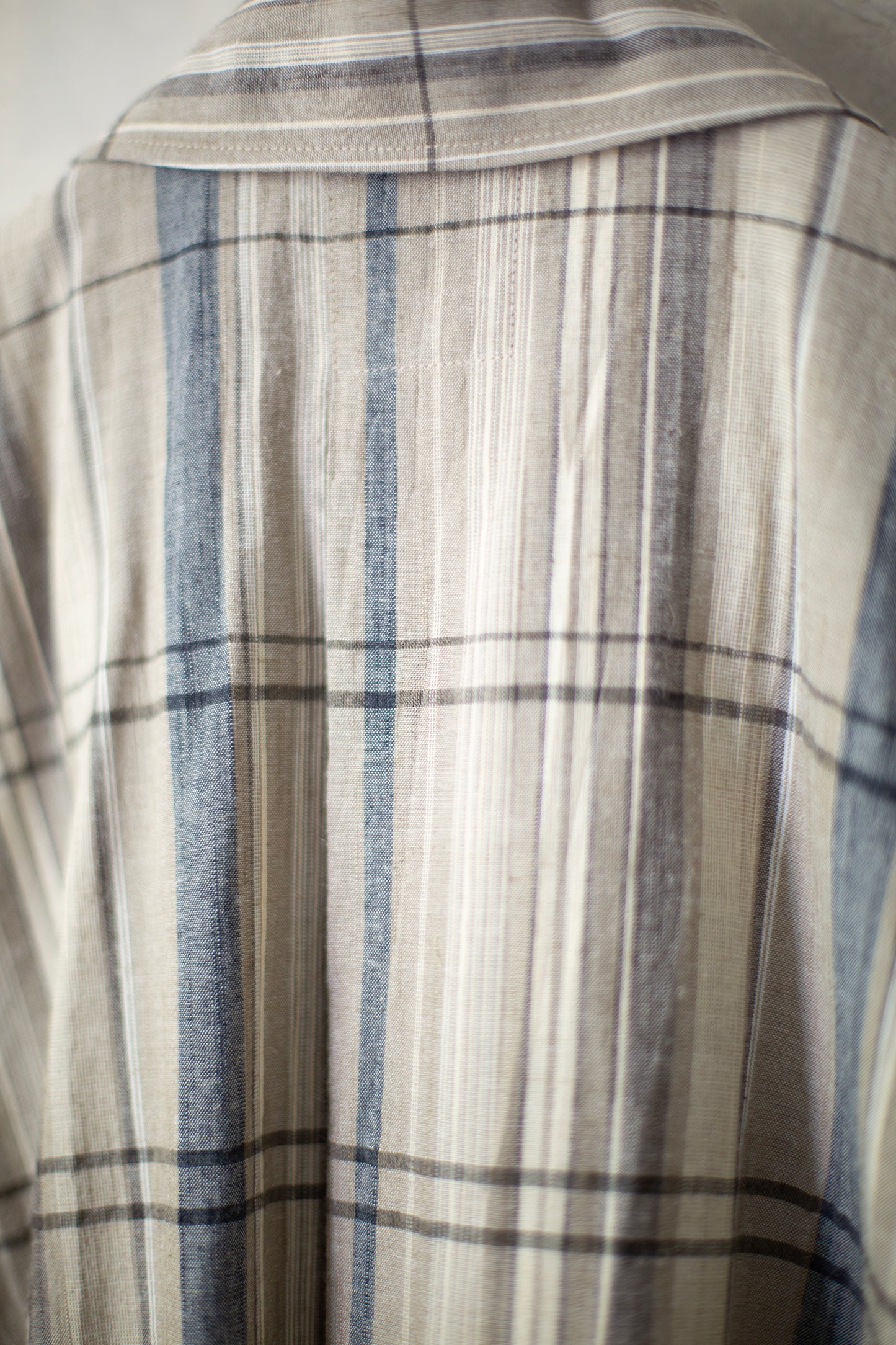 SHIRT#106 - MADRAS PLAID PLASTER