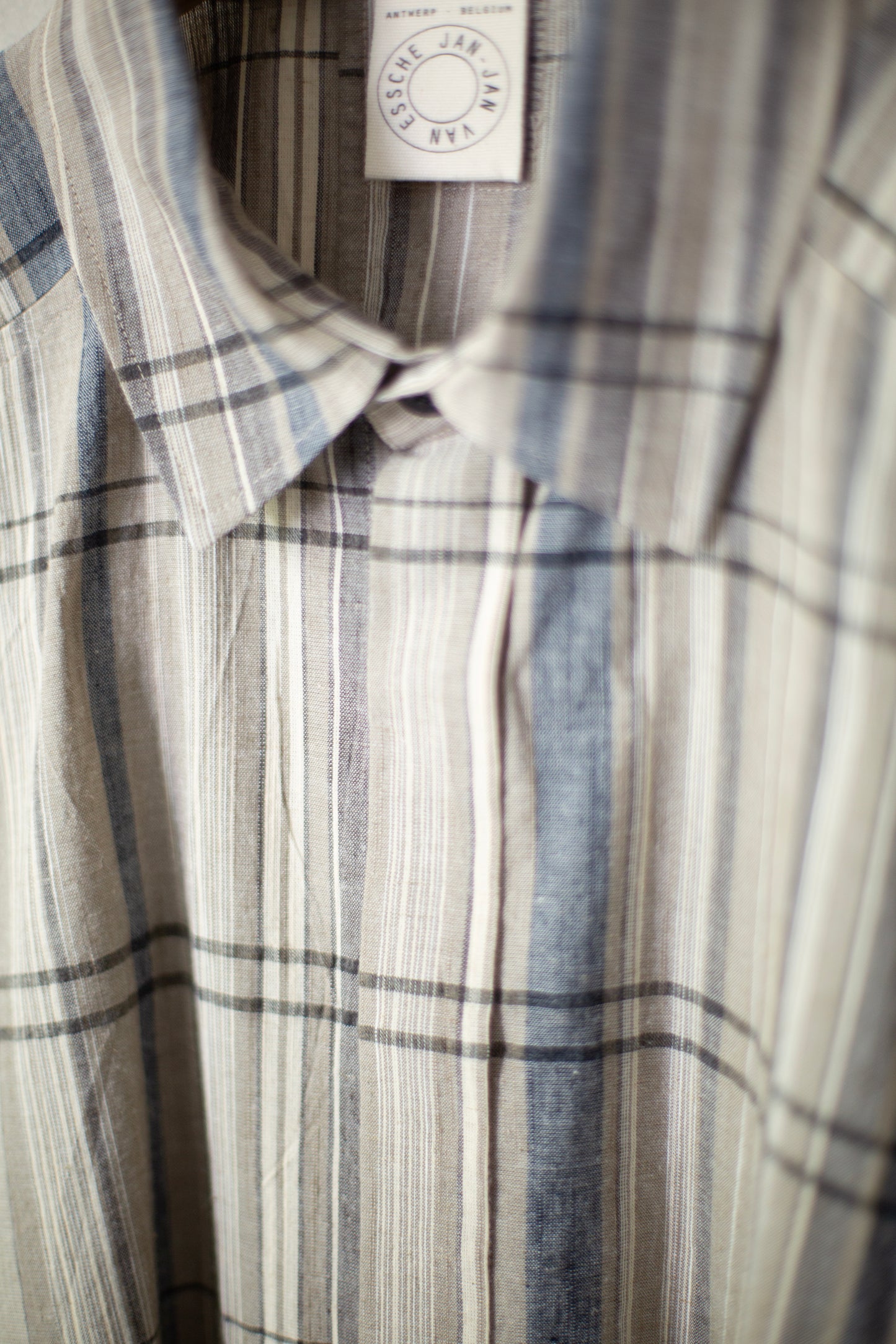 SHIRT#106 - MADRAS PLAID PLASTER