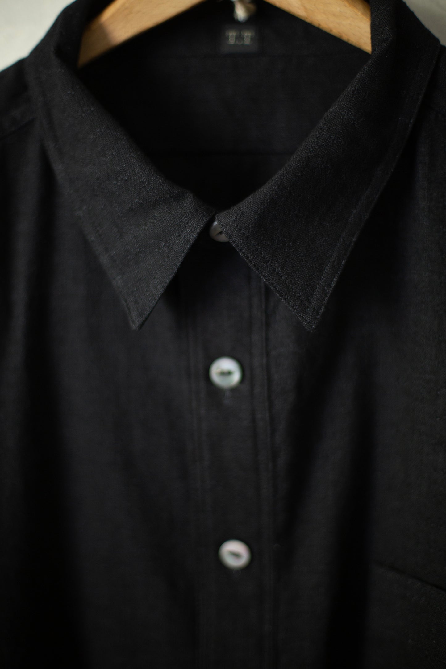 Black work shirt