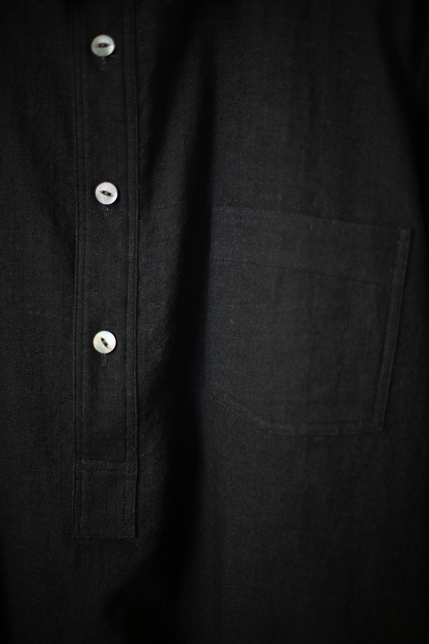Black work shirt
