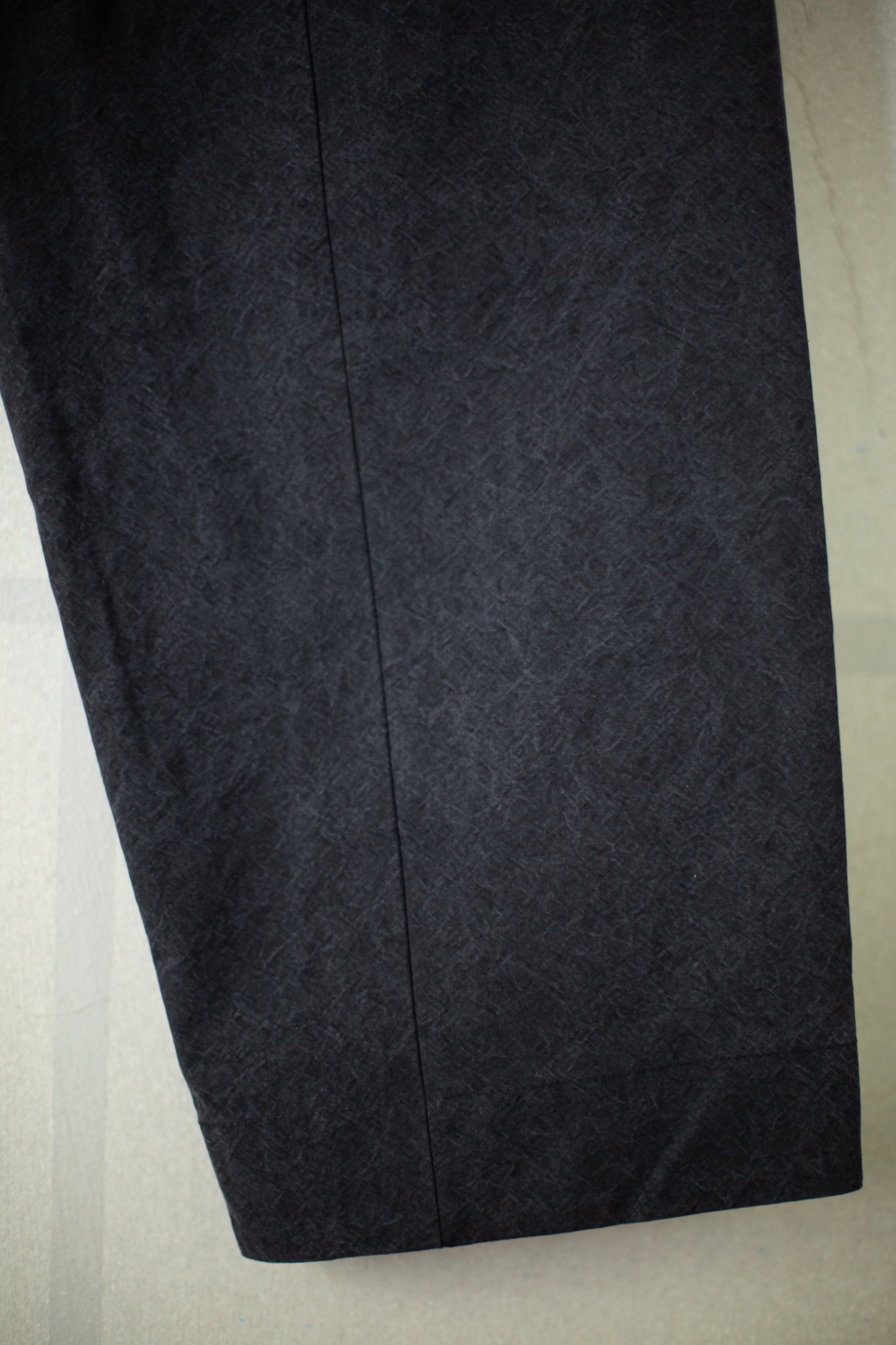 TROUSERS#72 - TIME WASHED CANVAS BLACK