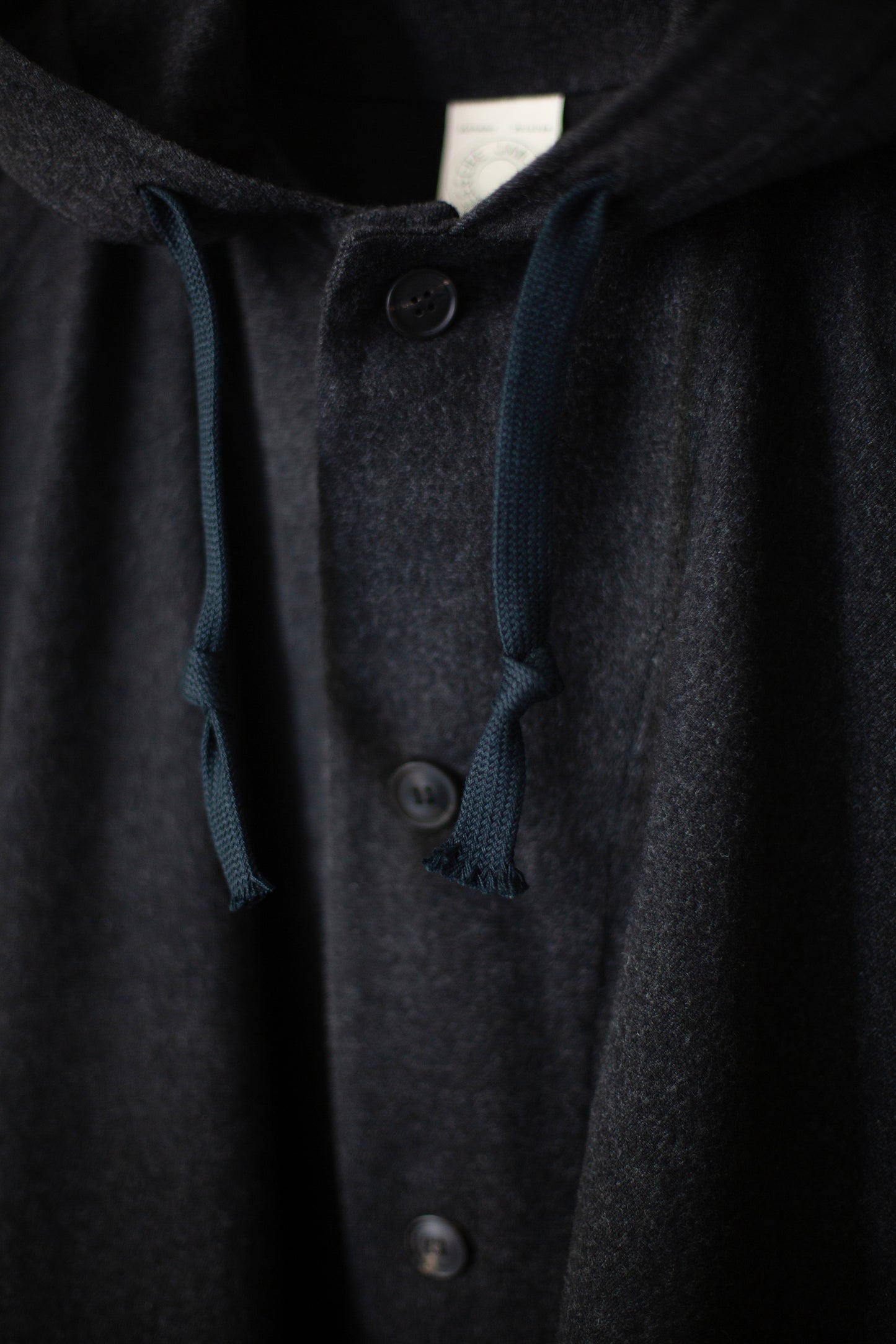 CAPE#5 - SOFT BRUSHED TWILL ANTHRACITE
