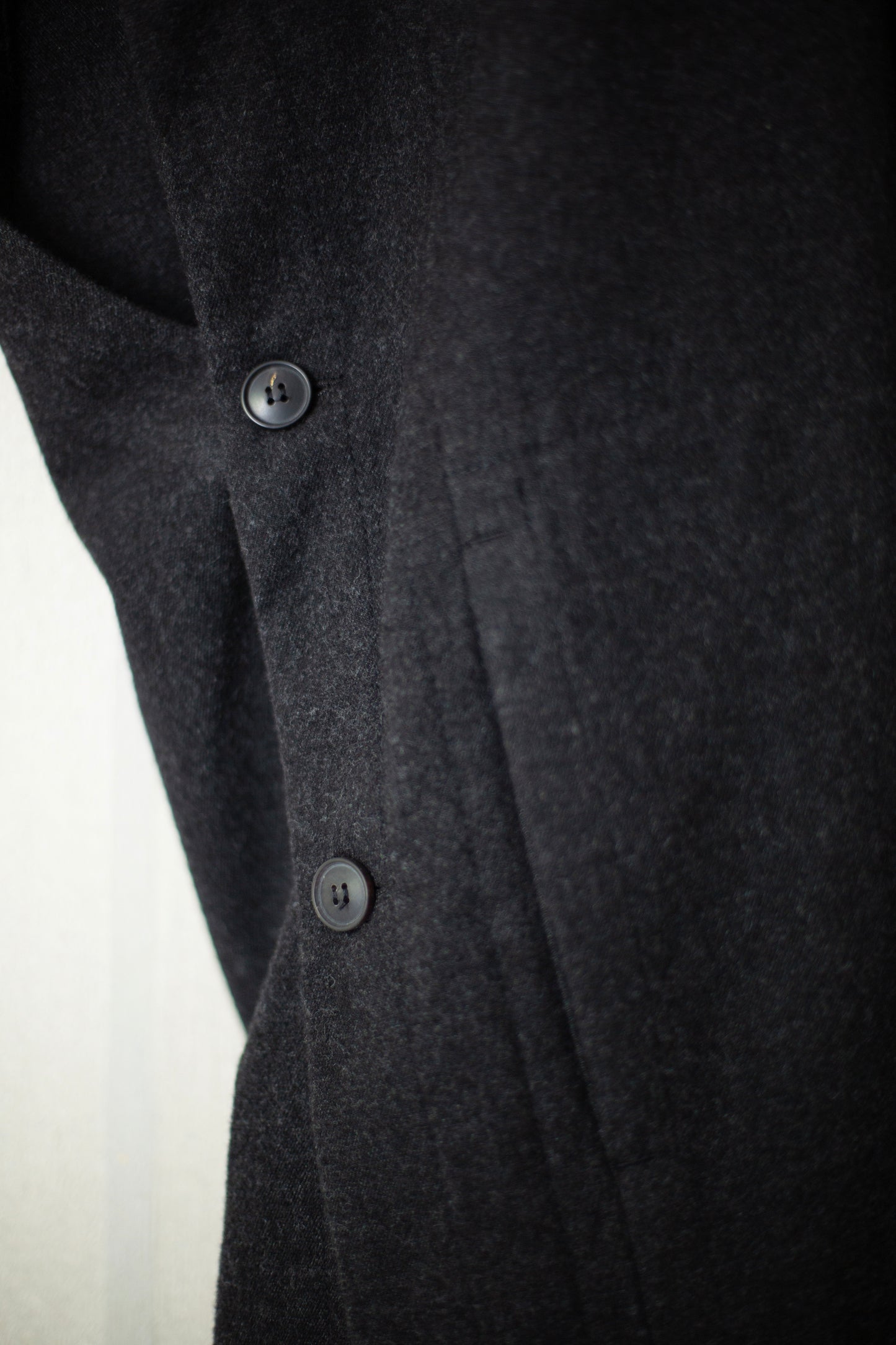 CAPE#5 - SOFT BRUSHED TWILL ANTHRACITE