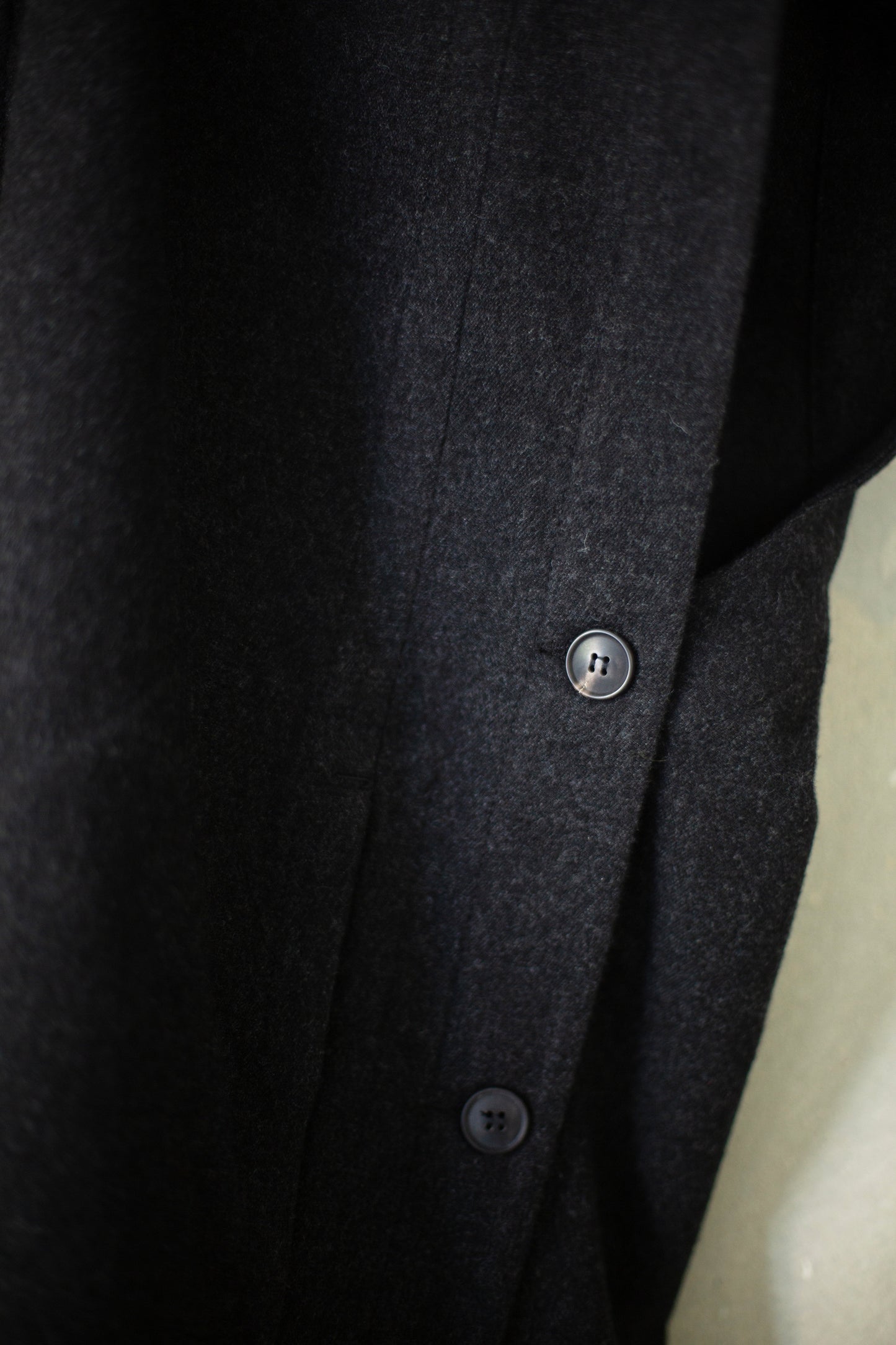 CAPE#5 - SOFT BRUSHED TWILL ANTHRACITE