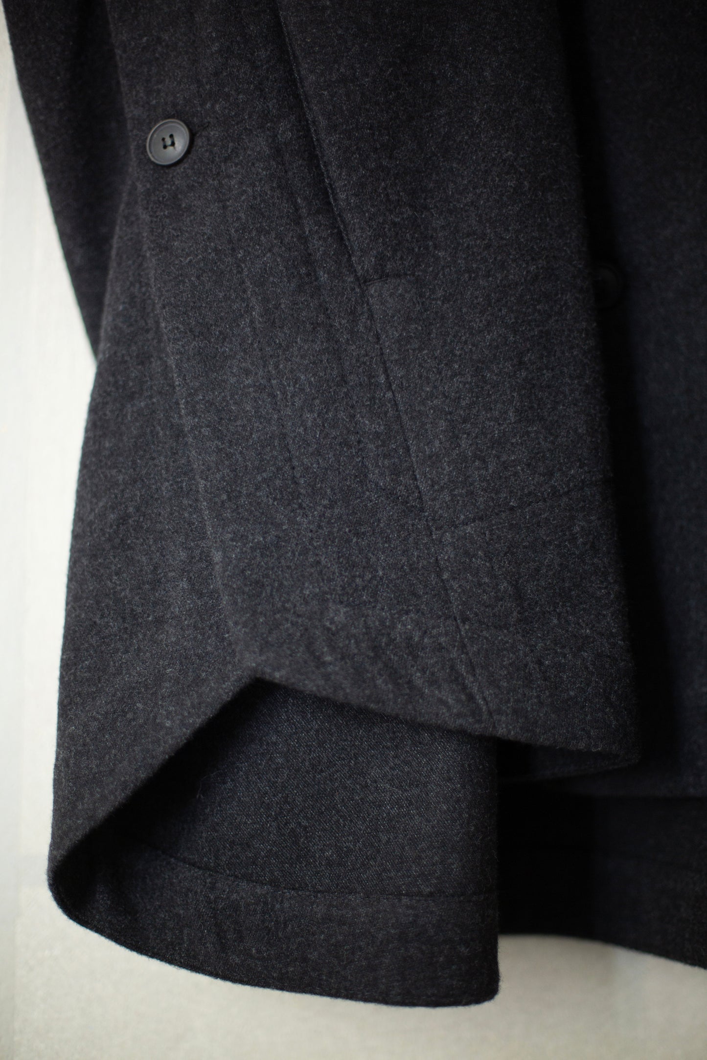 CAPE#5 - SOFT BRUSHED TWILL ANTHRACITE