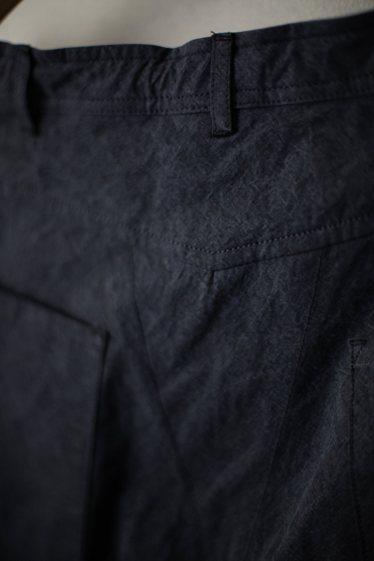 TROUSERS#84 - TIME WASHED CANVAS BLACK