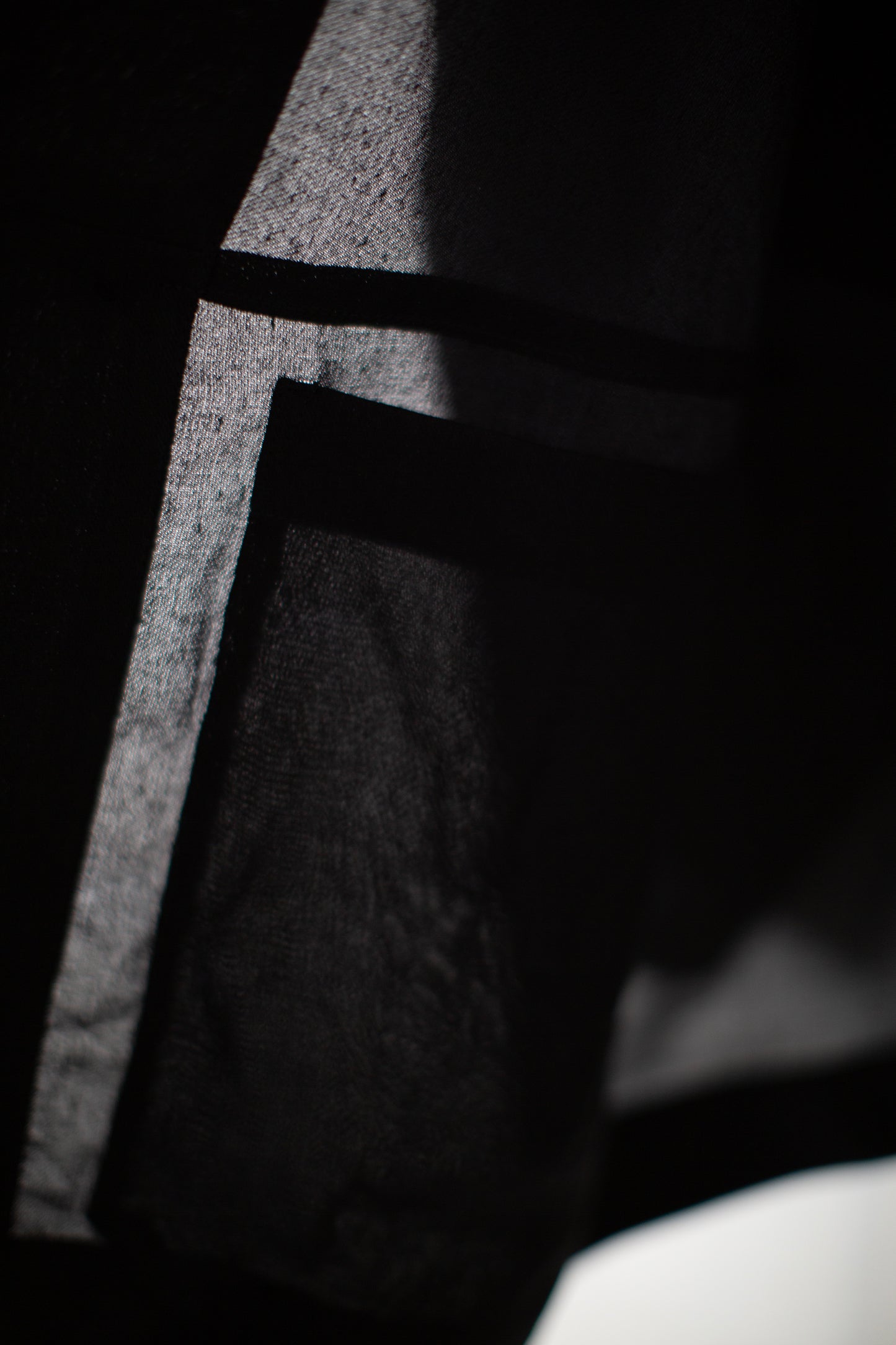 JACKET#63 - PAPER SHEER TWILL BLACK