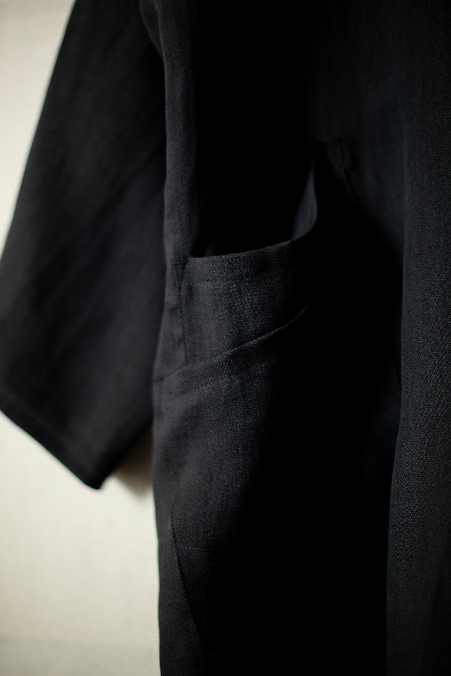 TUNIC#39 - FINE CAVALRY TWILL BLACK