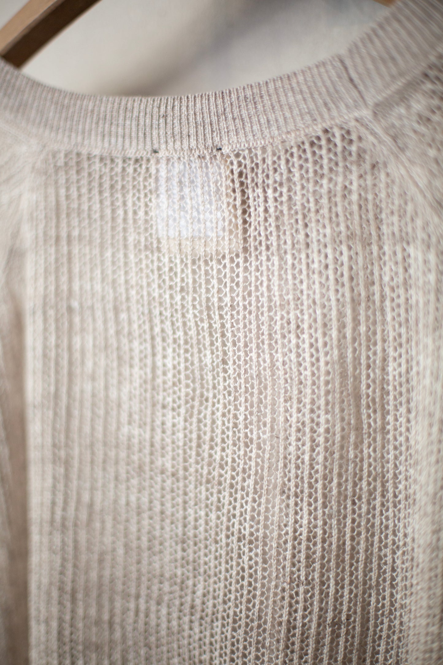 KNIT#63 LINEN COTTON YARN BEIGE