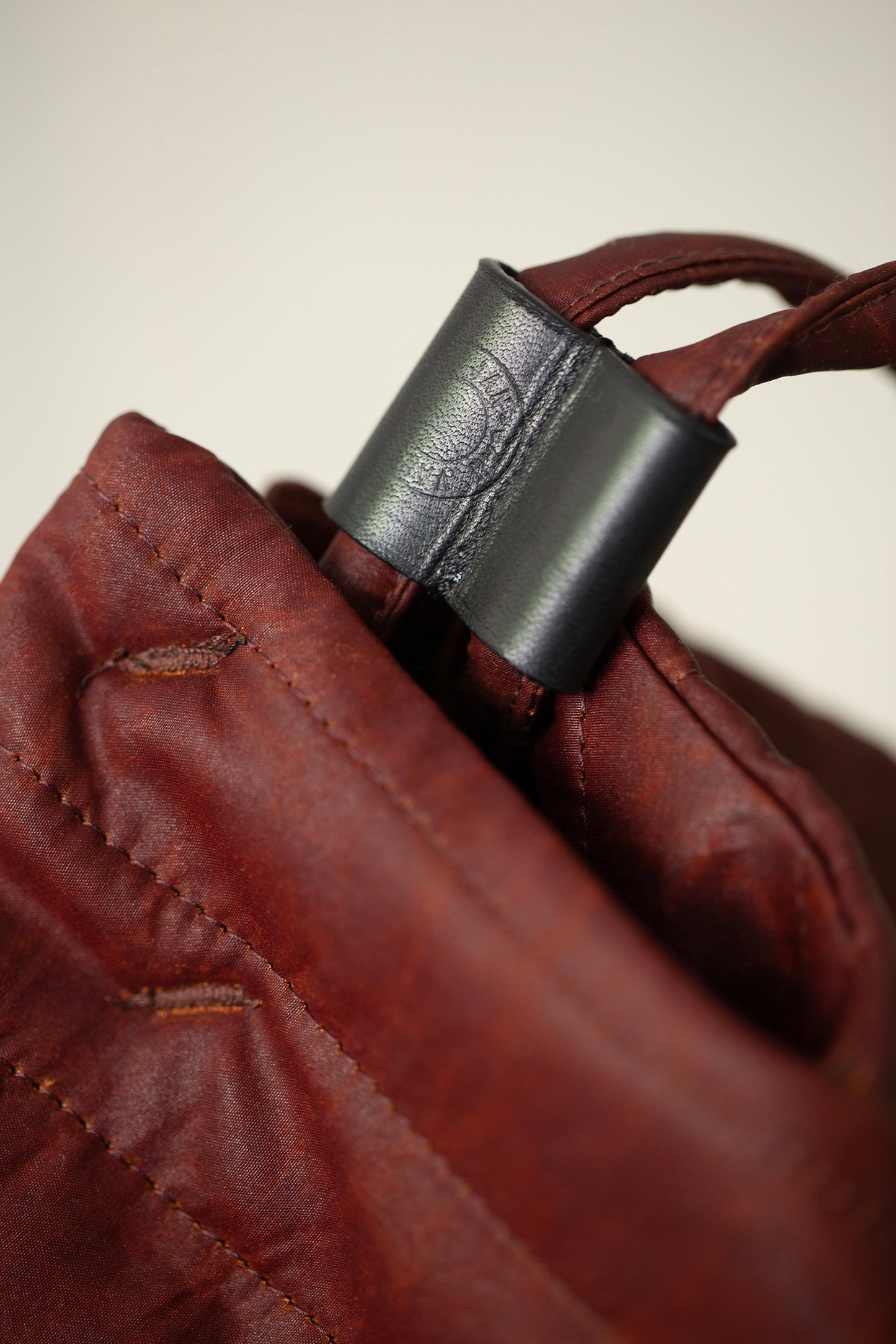 BAG#41 - SHULIANG SILK PADDED OXBLOOD