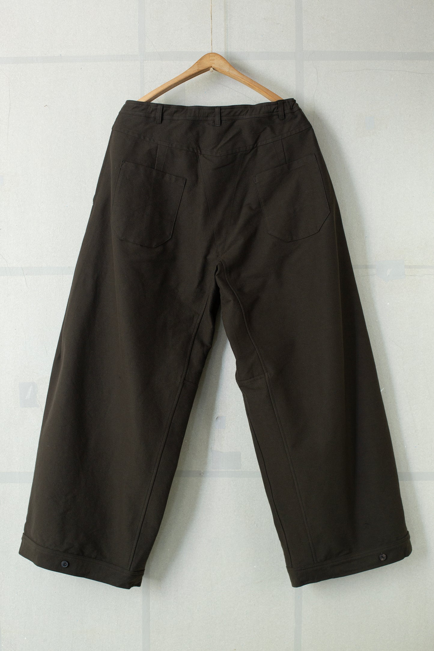 TROUSERS#87 - ANTIQUE COTTON CLOTH FOREST