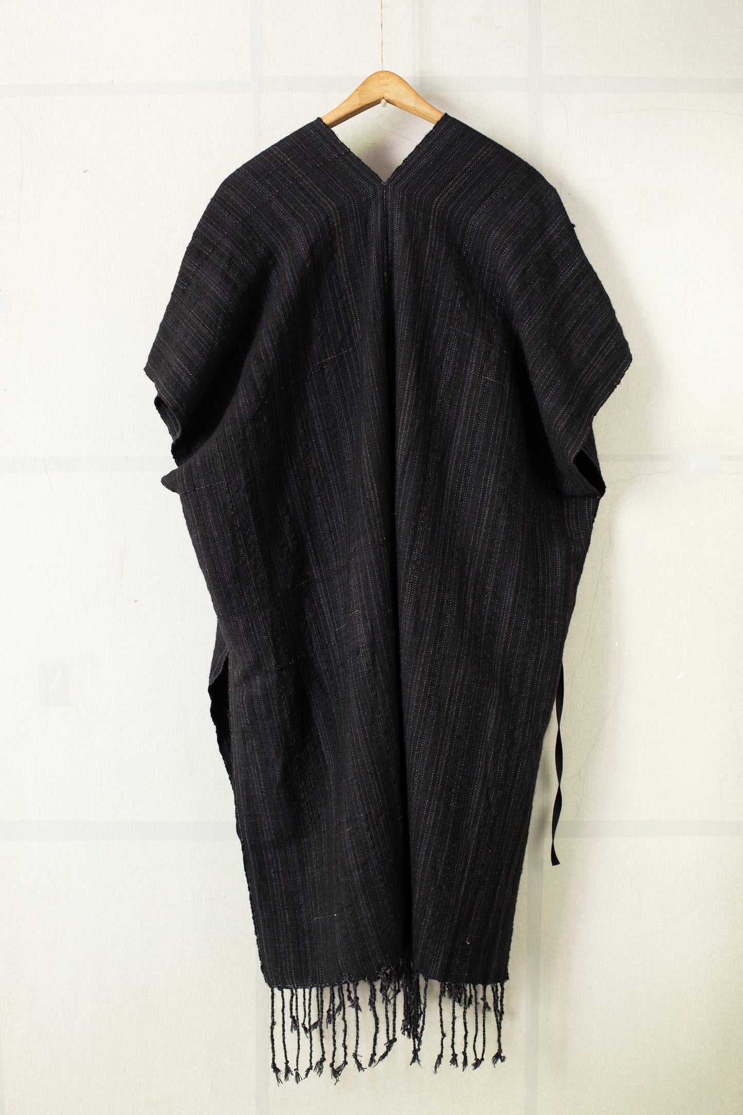 GILET#14 - HANDWOVEN TEXTURED STRIPE