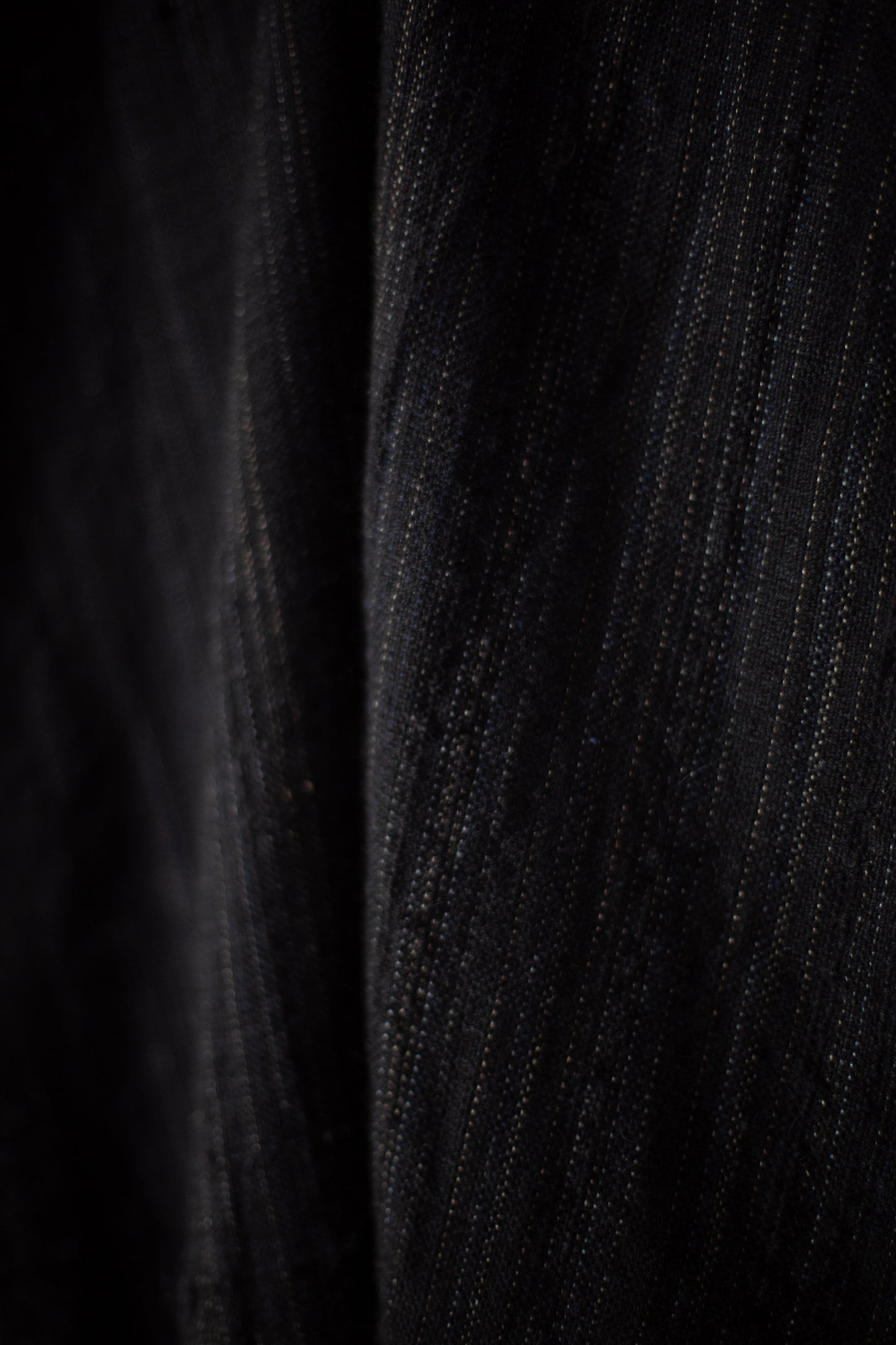 GILET#14 - HANDWOVEN TEXTURED STRIPE