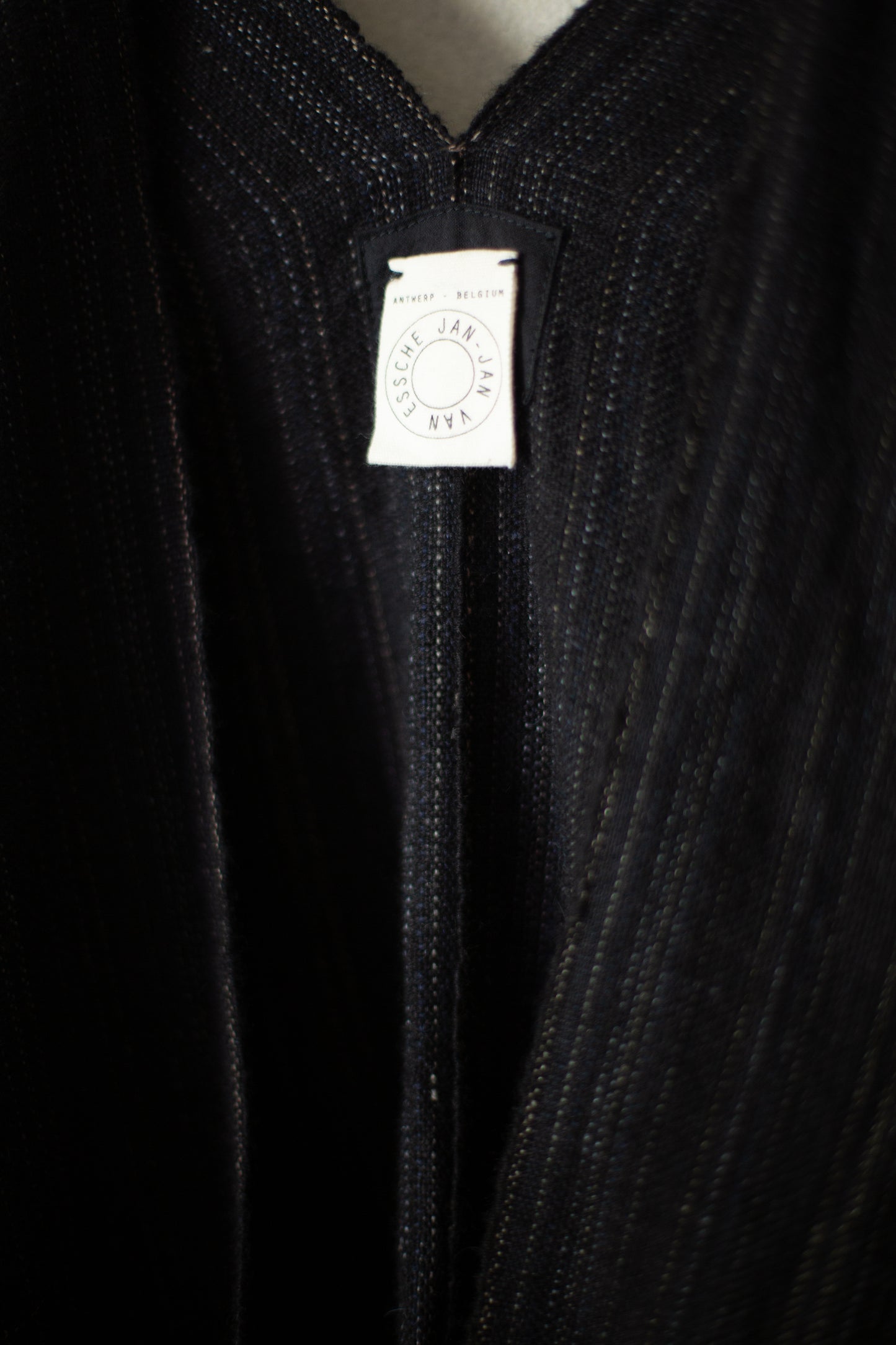 GILET#14 - HANDWOVEN TEXTURED STRIPE