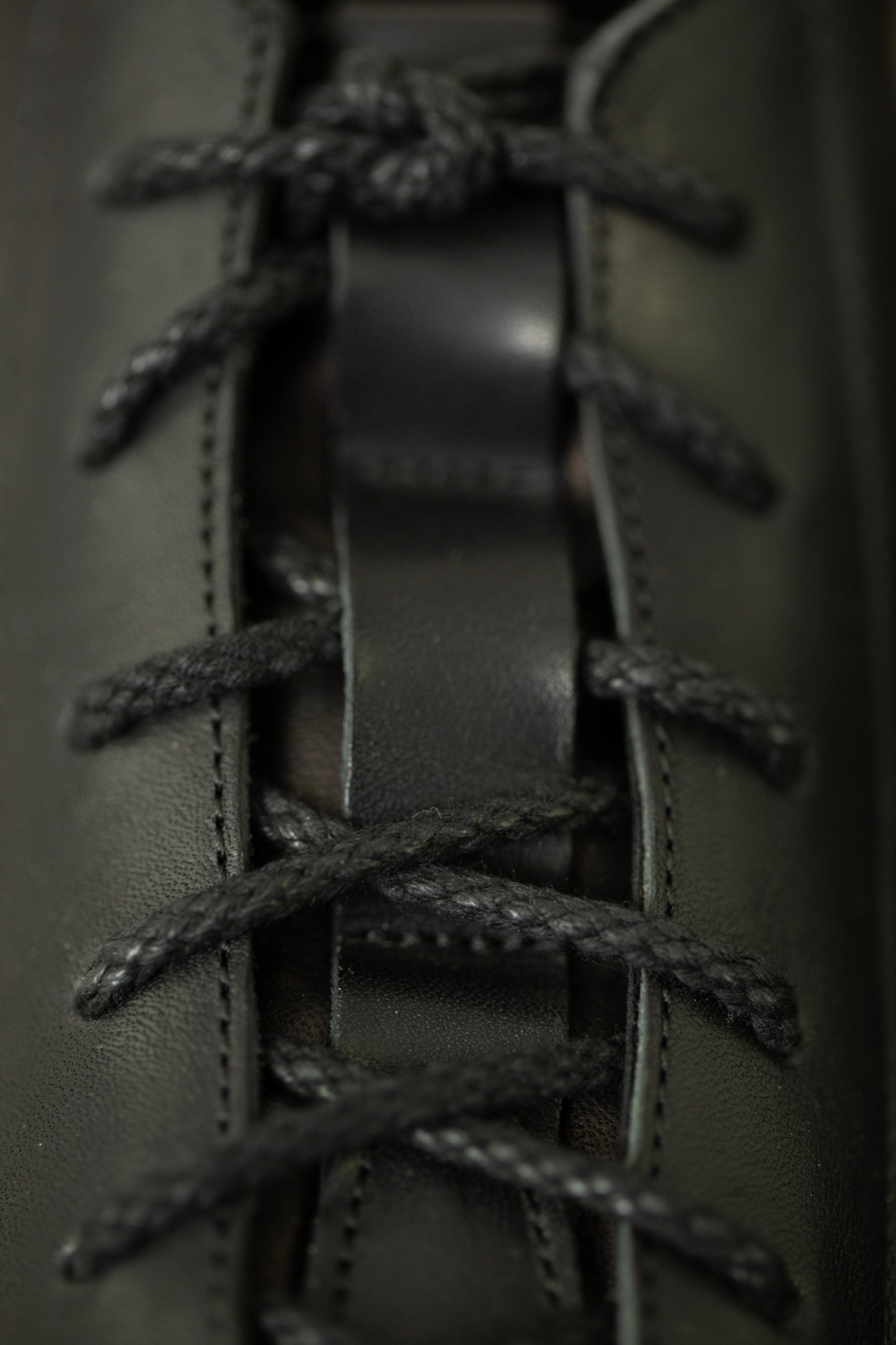 Handmade Oil Cow Leather Hightop Sneakers