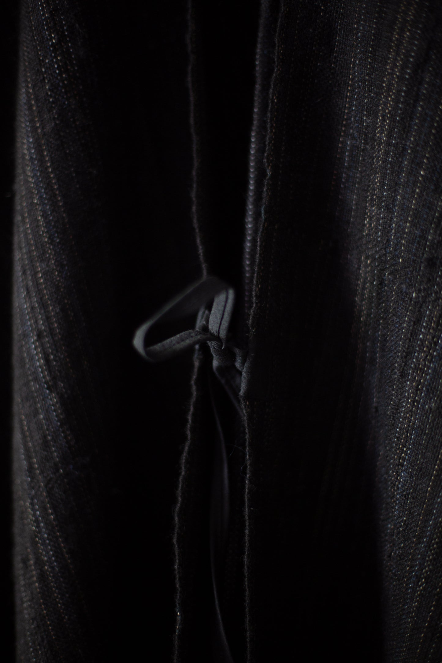 GILET#14 - HANDWOVEN TEXTURED STRIPE