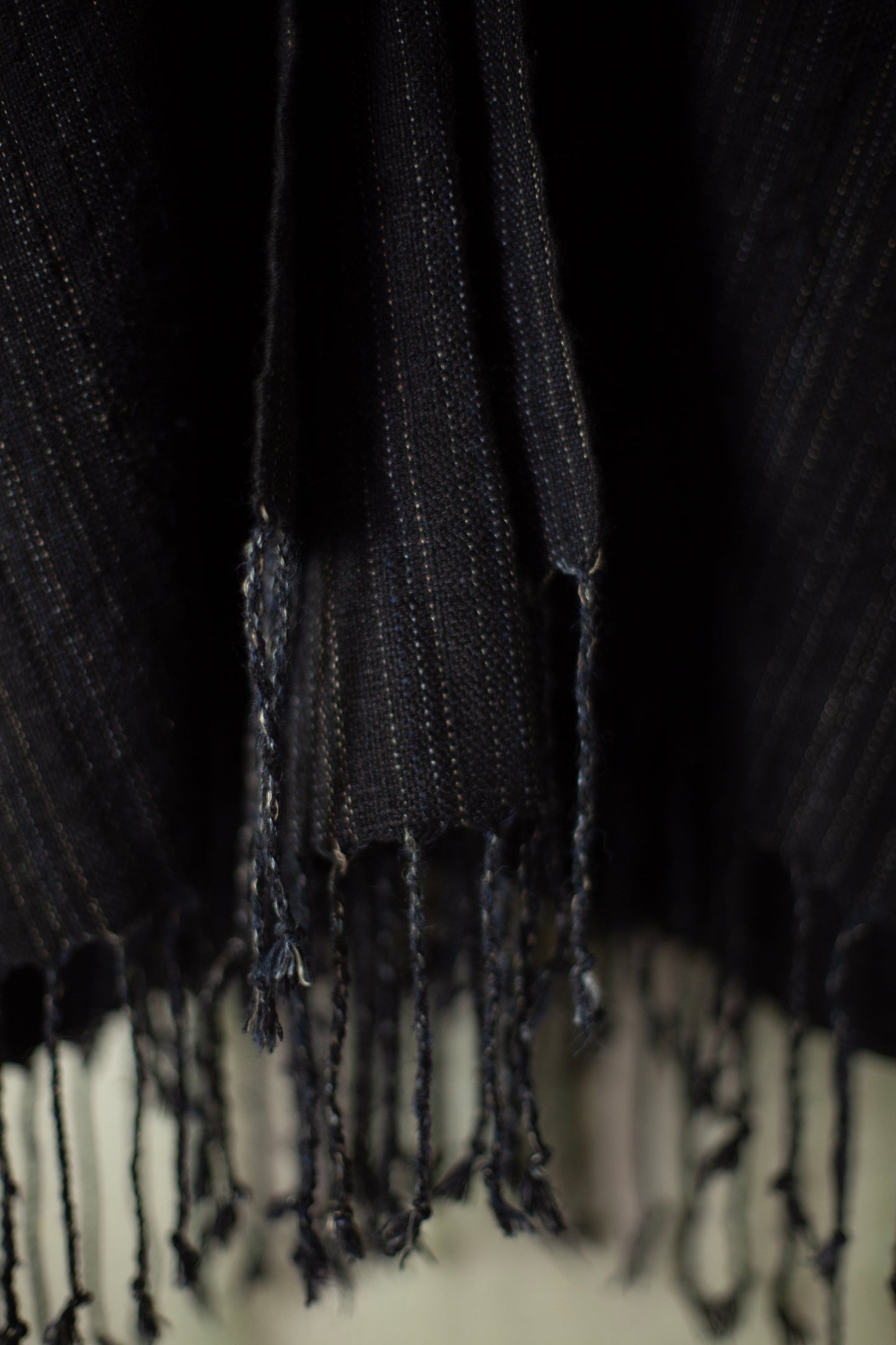 GILET#14 - HANDWOVEN TEXTURED STRIPE