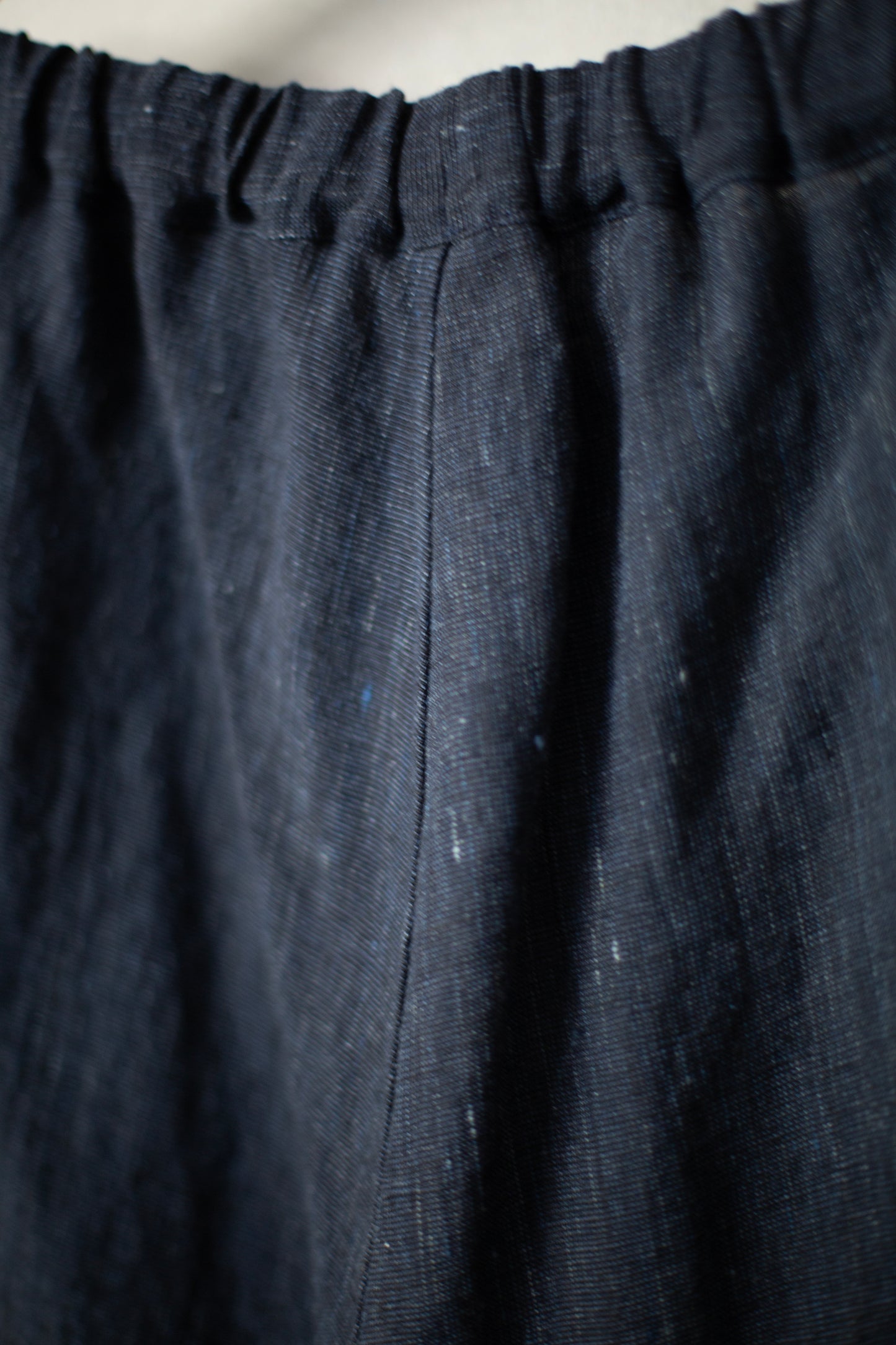 navy blue linen pants