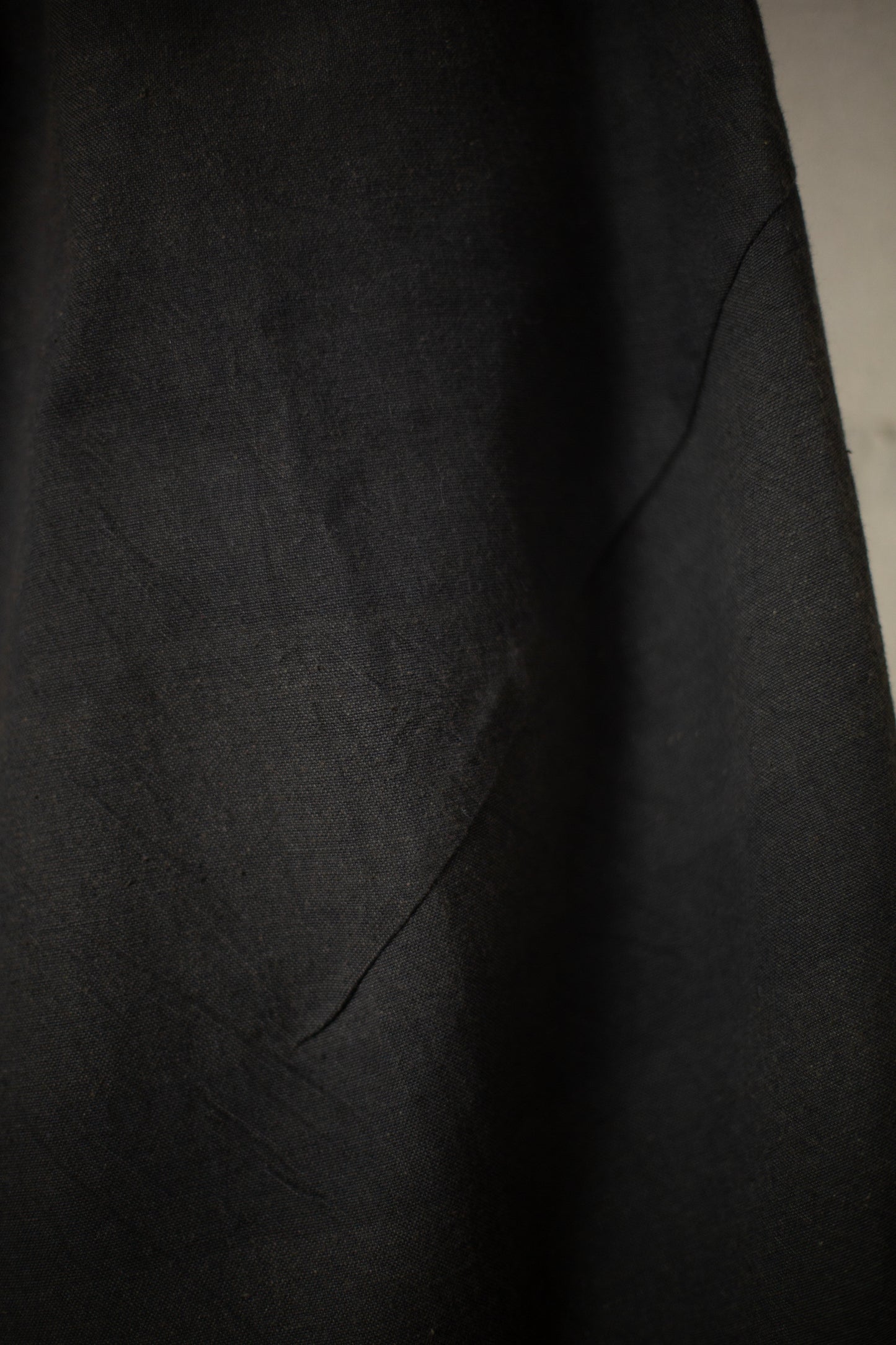 black mill cotton khadi thick pants